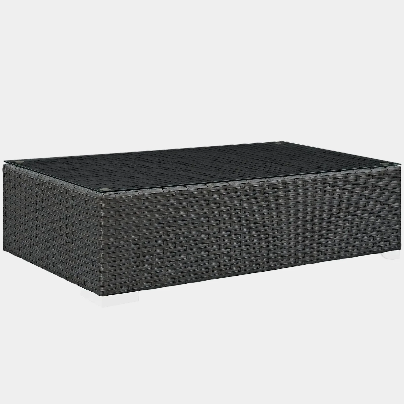 Sojourn Outdoor Patio Coffee Table in Chocolate