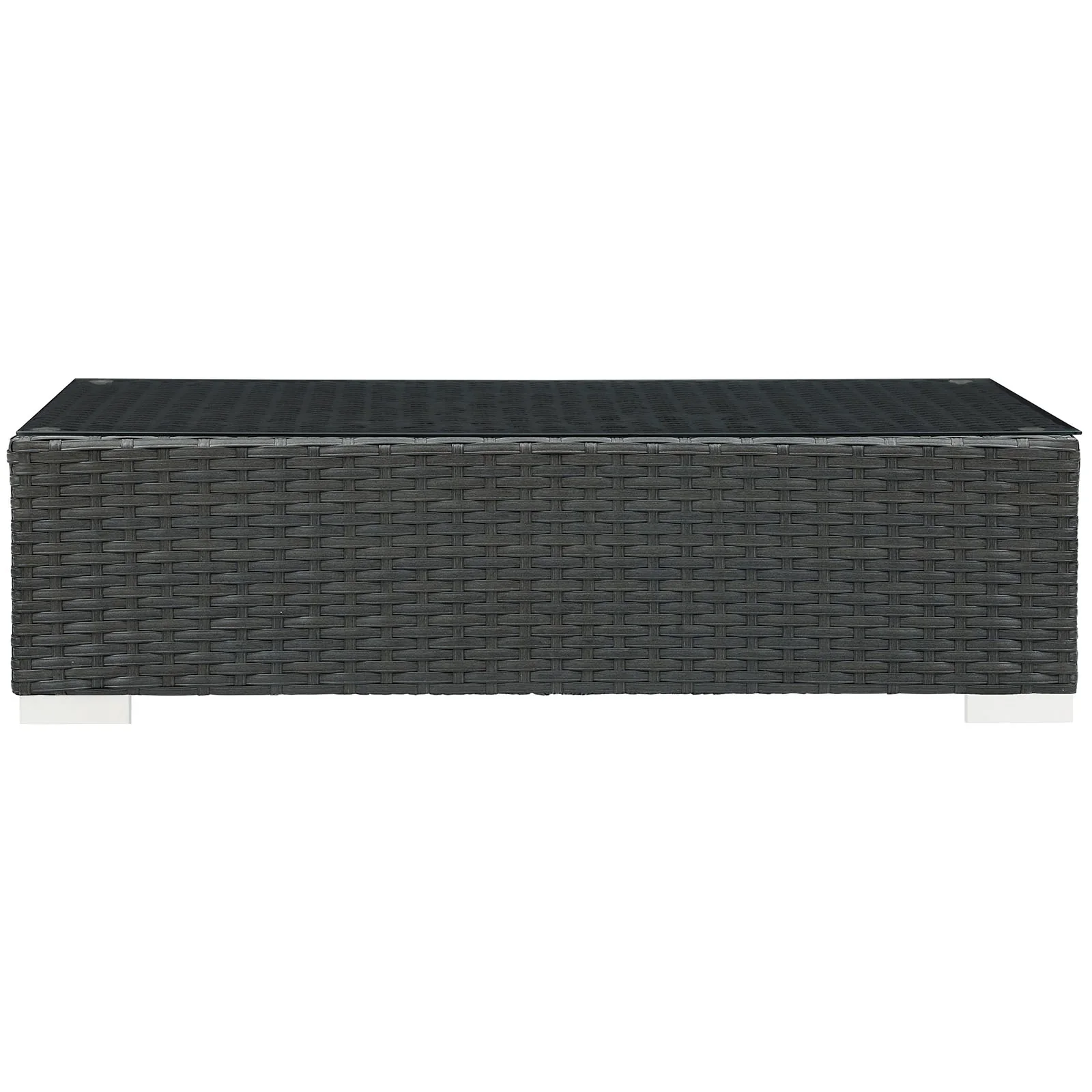 Sojourn Outdoor Patio Coffee Table in Chocolate - Image 2