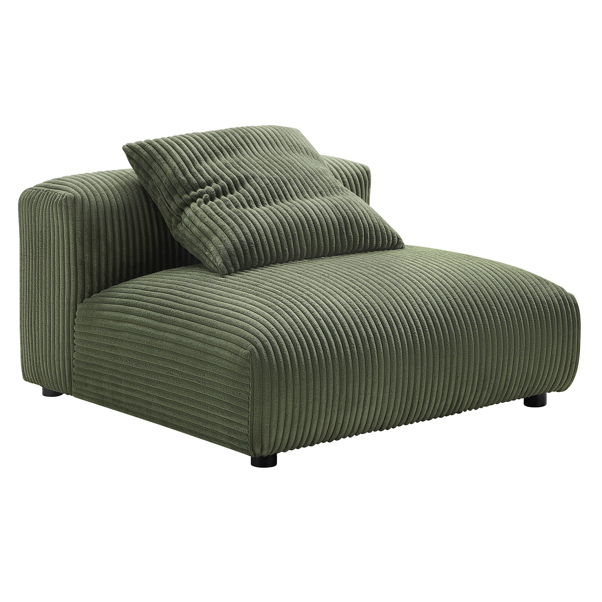 Solace 2-Piece Modular Corduroy Upholstered Sofa - Image 12