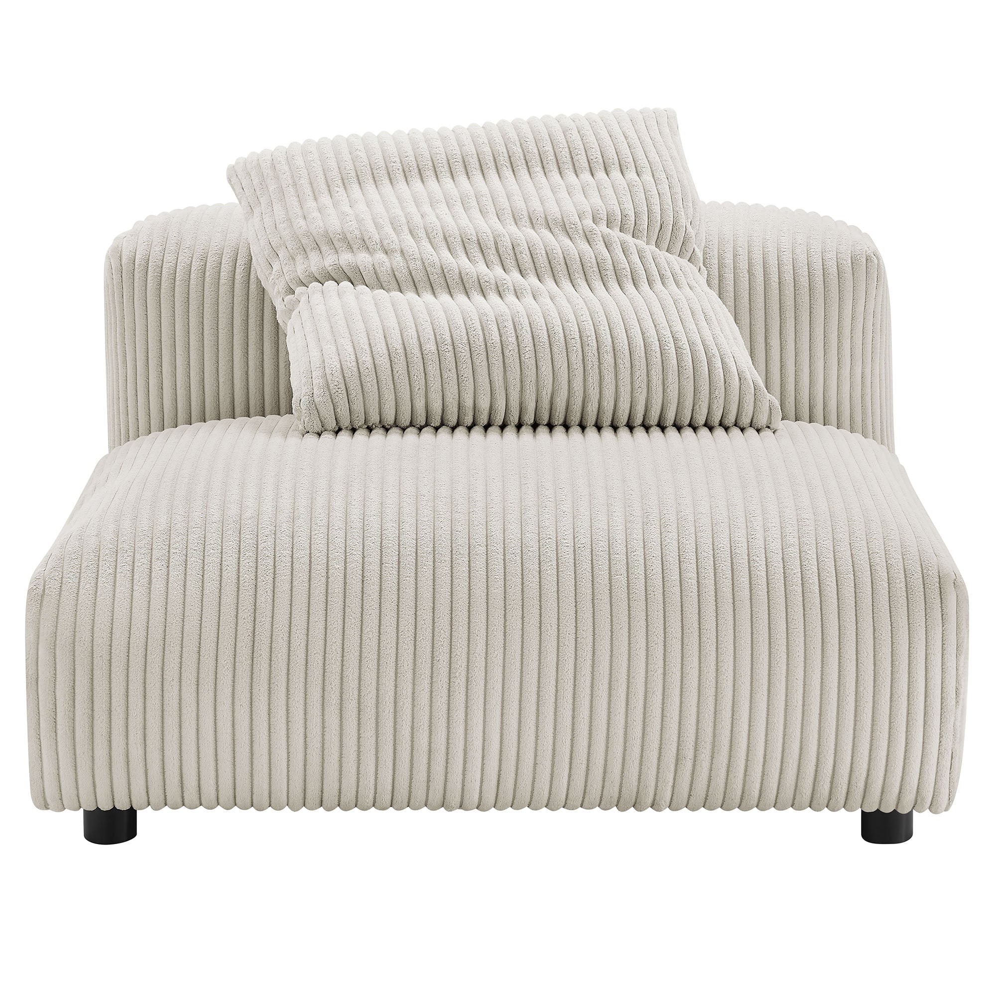 Solace 2-Piece Modular Corduroy Upholstered Sofa - Image 7