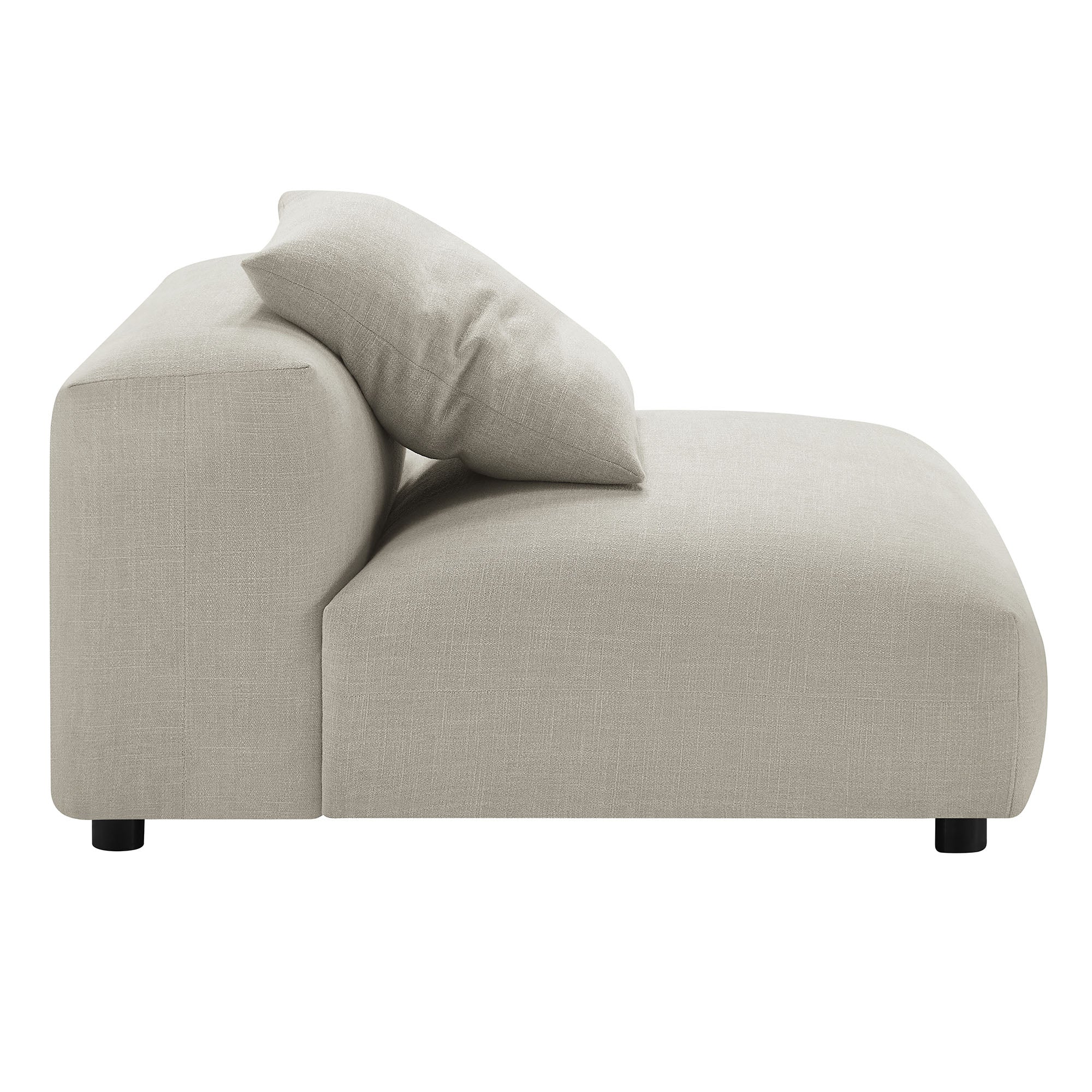 Solace 4-Piece Modular Upholstered Fabric Sectional Sofa - Image 10