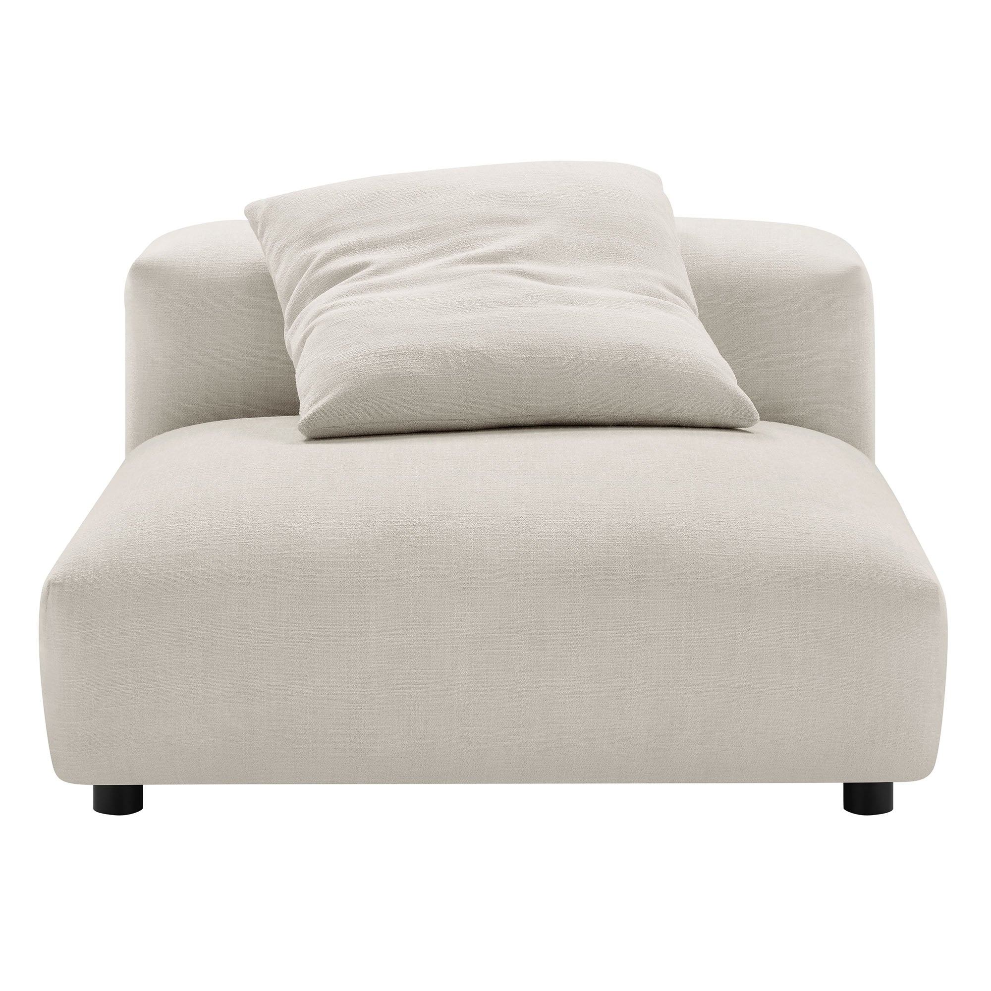 Solace 4-Piece Modular Upholstered Fabric Sectional Sofa - Image 34