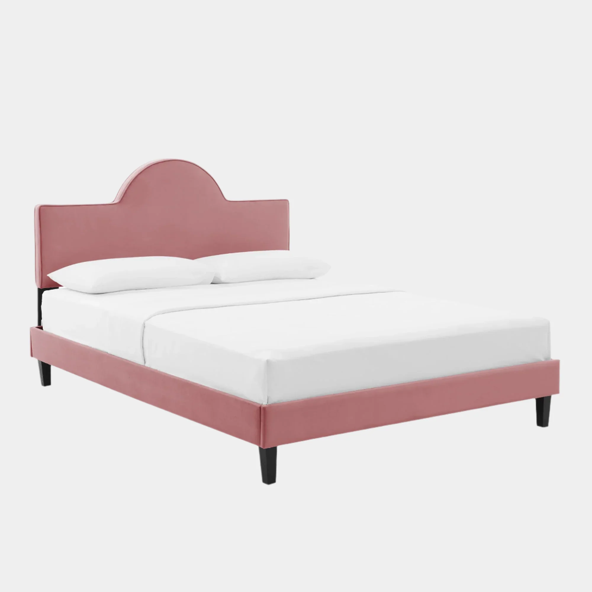 Soleil Performance Velvet Bed - Image 11
