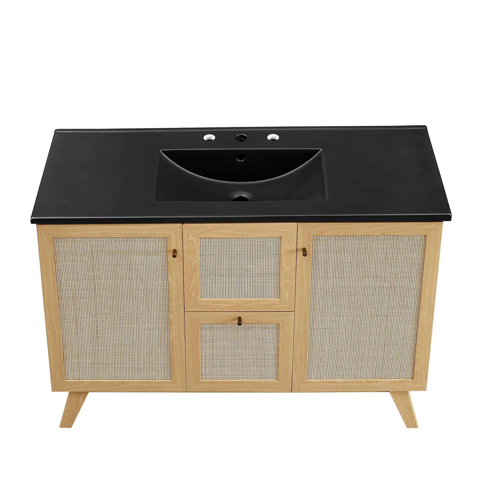 Soma Bathroom Vanity with Black Basin Included - Image 50