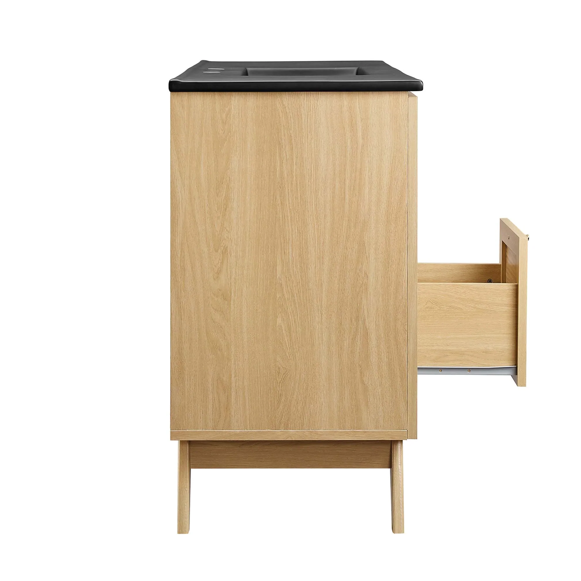 Soma Bathroom Vanity with Black Basin Included - Image 56