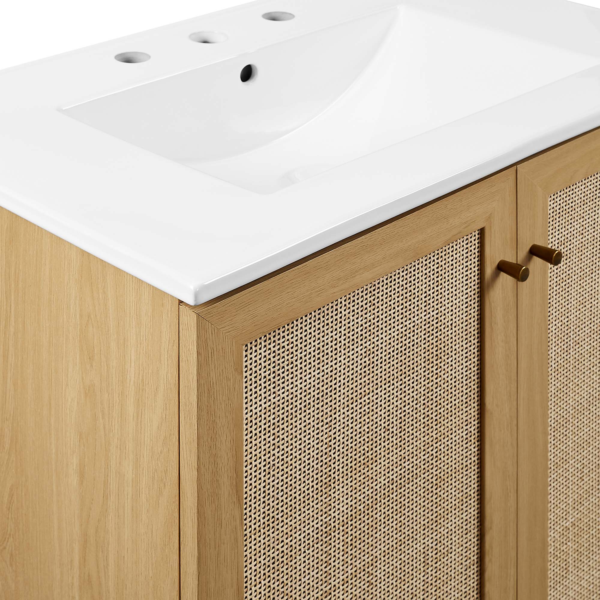 Soma Bathroom Vanity with White Basin Included - Image 6