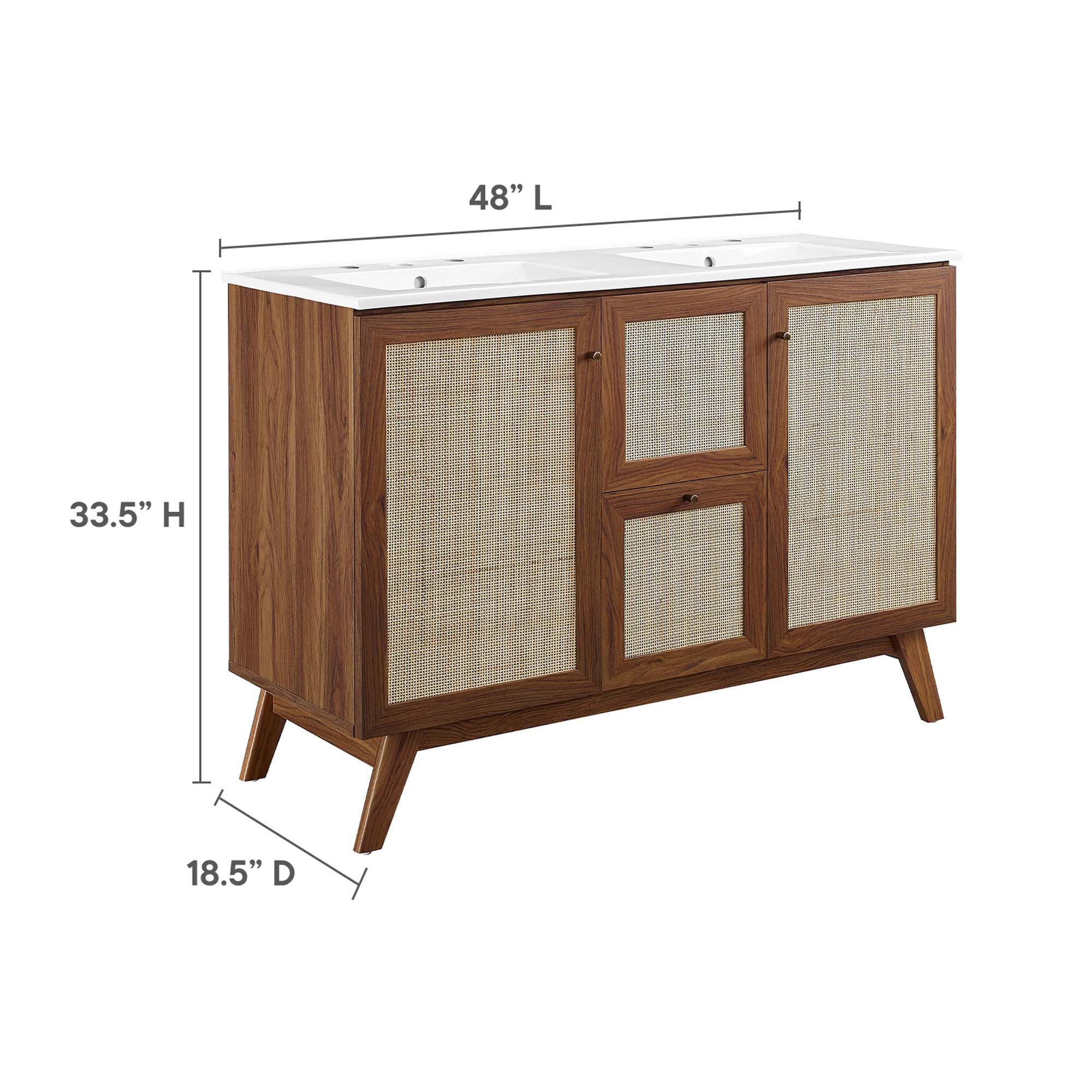Soma Bathroom Vanity with White Basin Included - Image 93