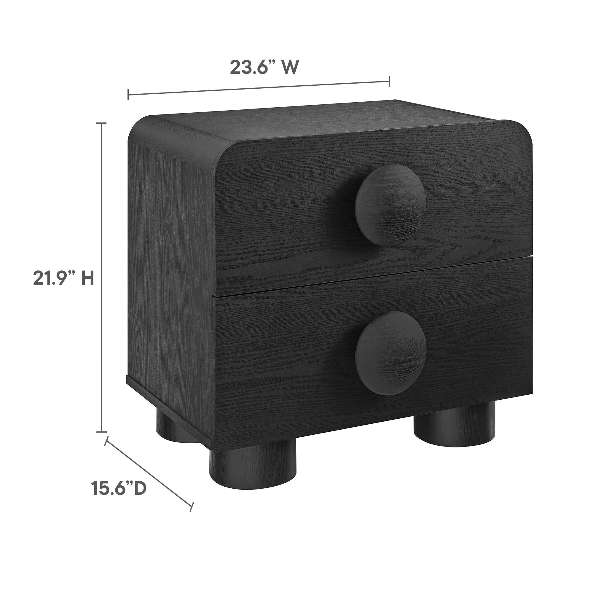 Sonnet 2-Drawer Nightstand - Image 9