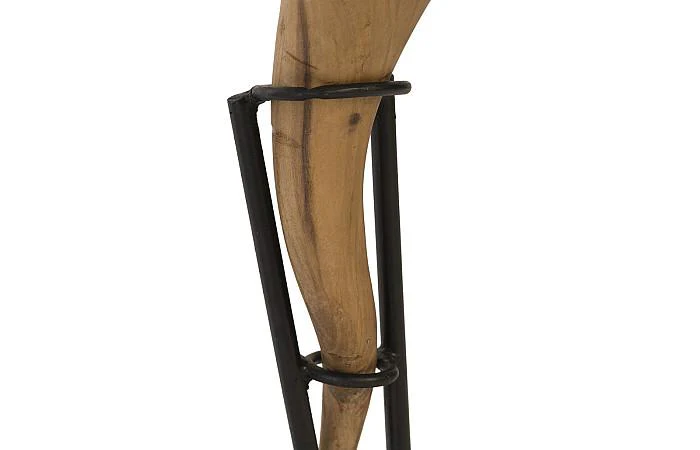 Sonokeling Wood Sculpture on Stand - Image 4