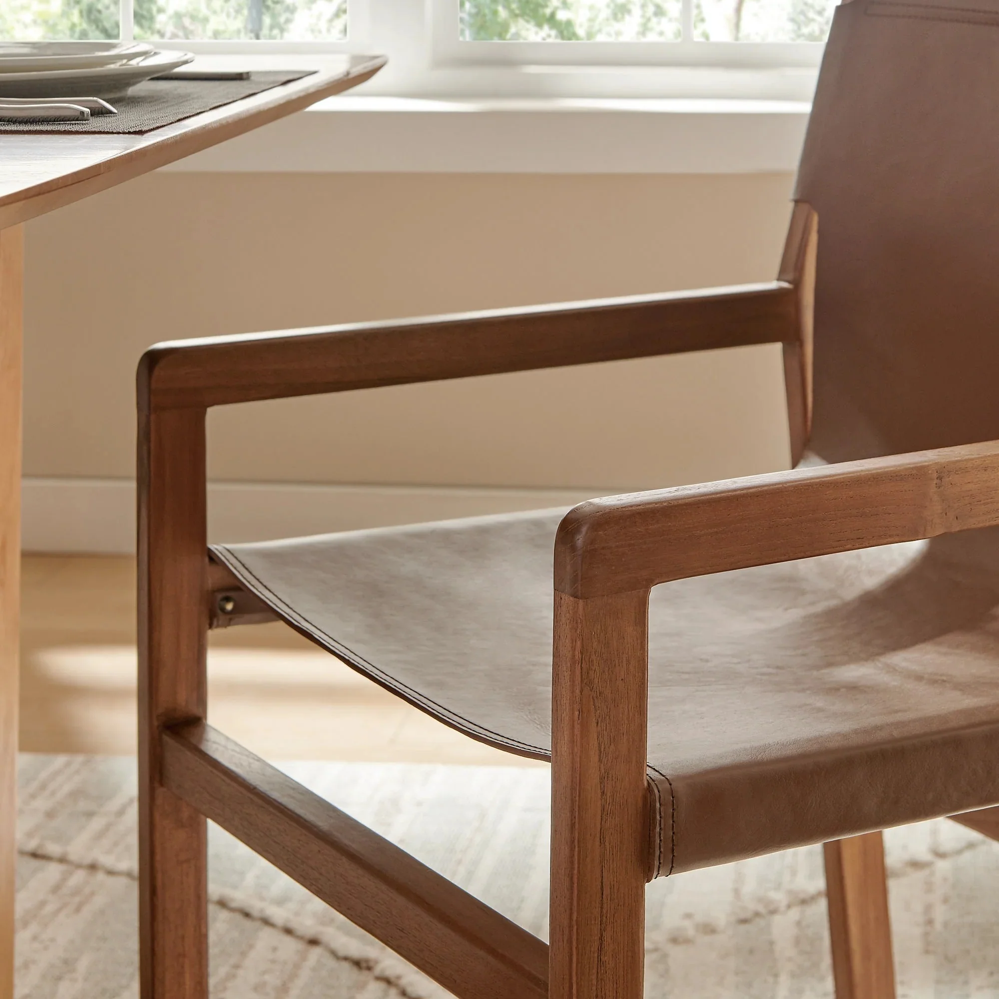 Sonora Leather Dining Chair - Image 13
