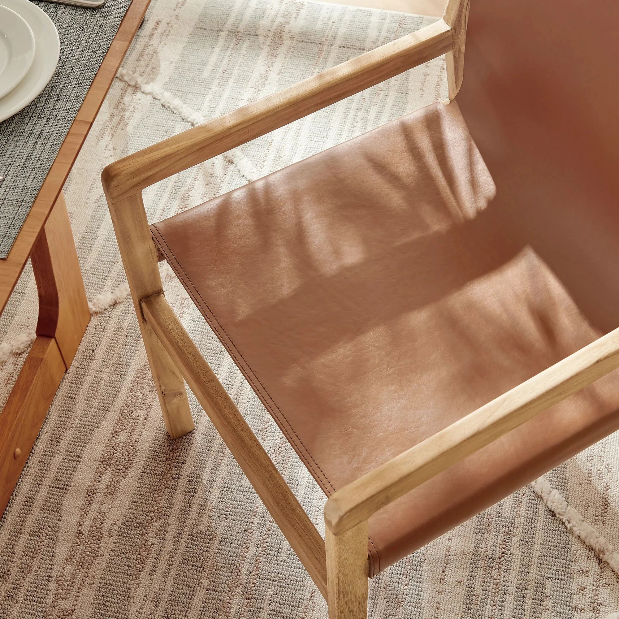 Sonora Leather Dining Chair - Image 4