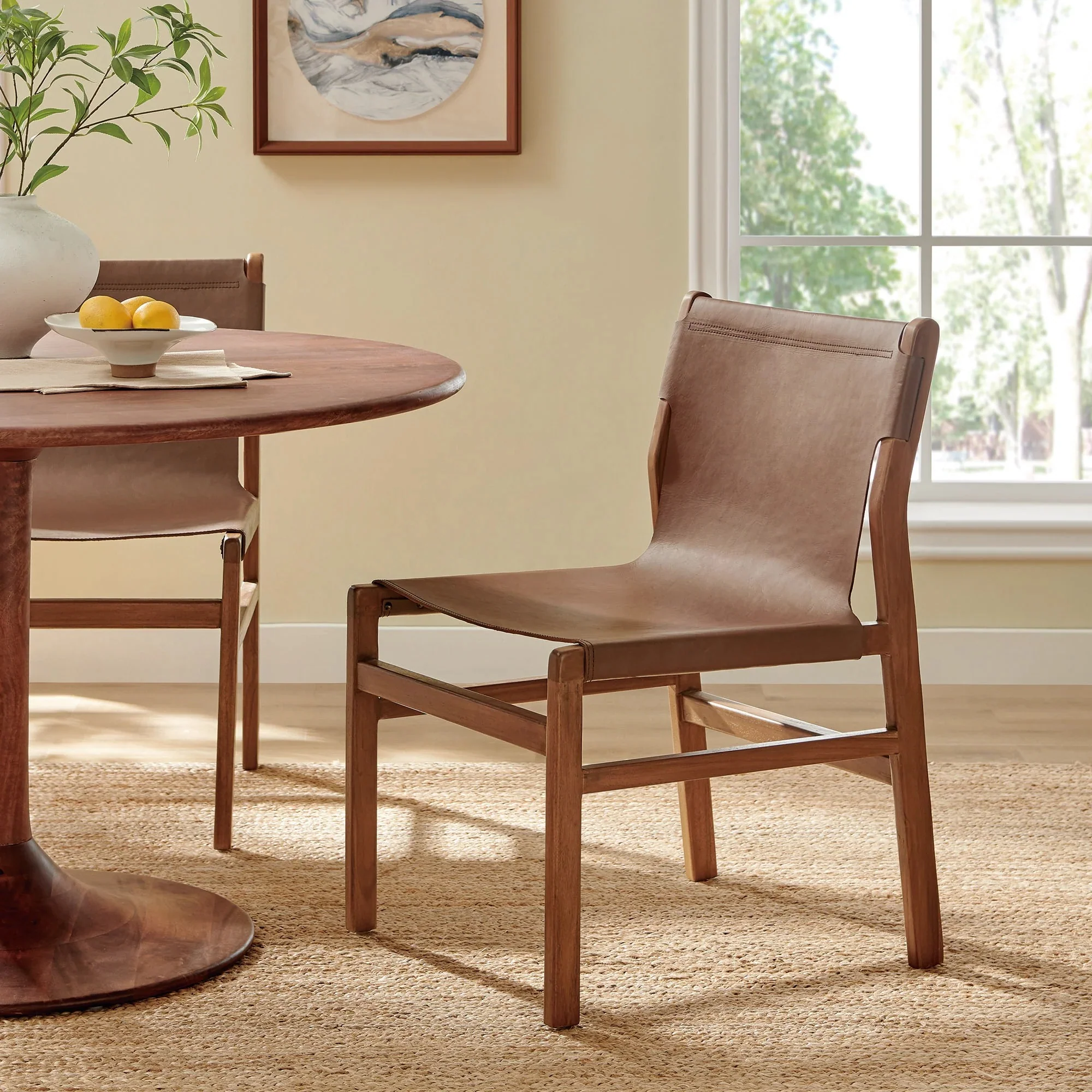 Sonora Leather Dining Side Chair - Image 12