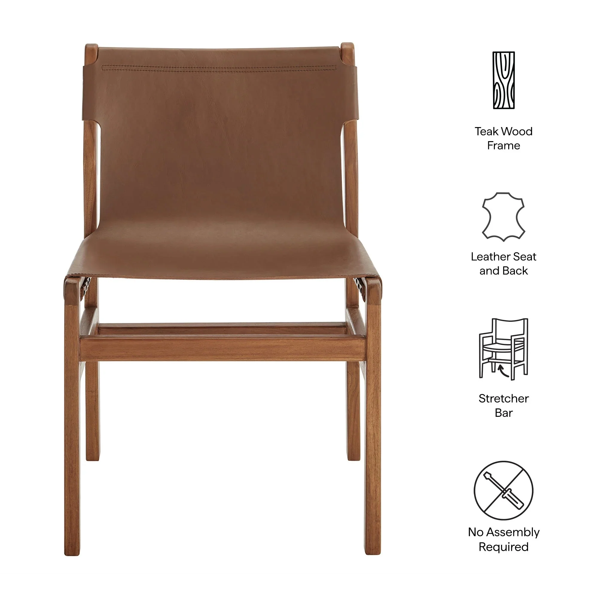 Sonora Leather Dining Side Chair - Image 19