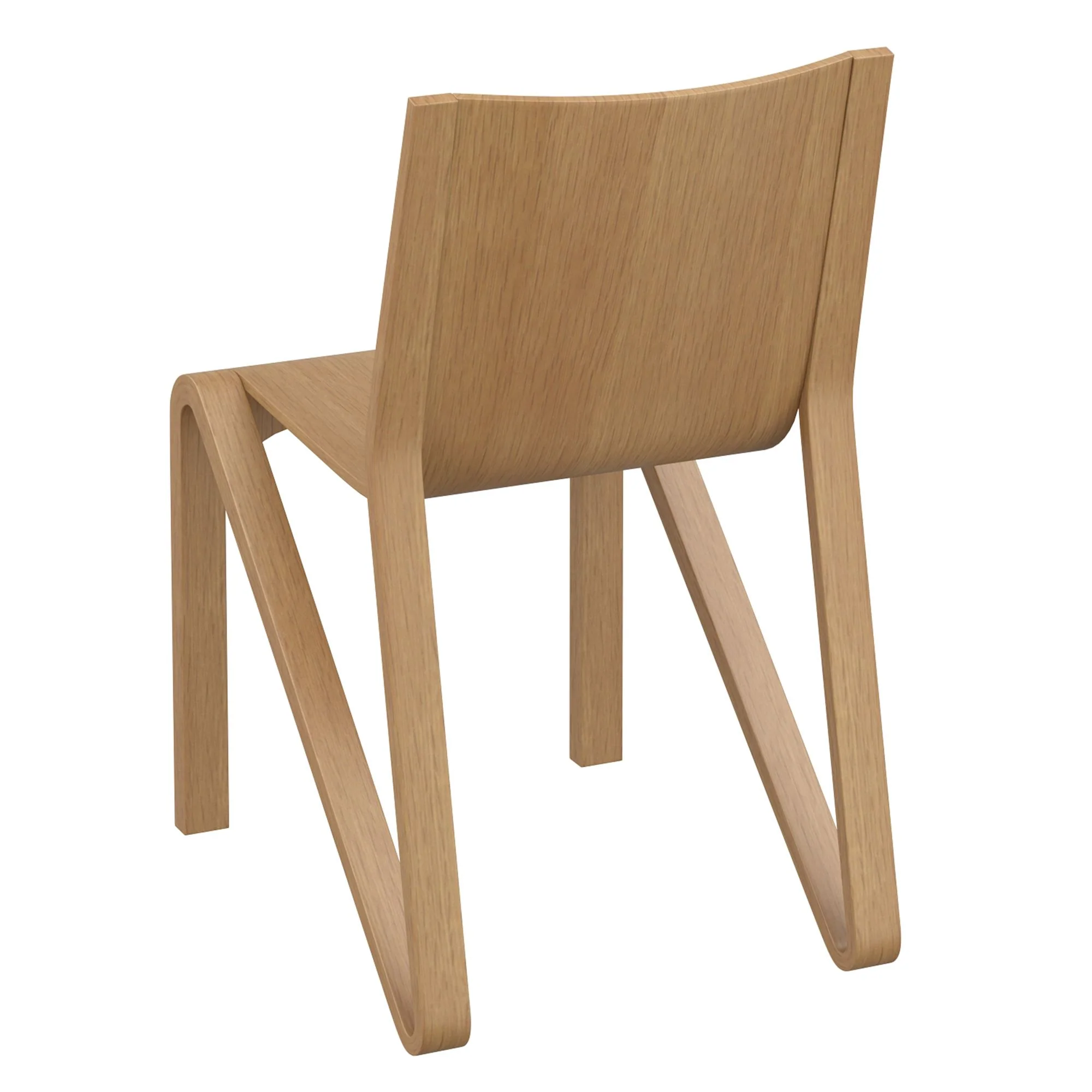 Soren Contract Grade Chair, Set of 2 in Natural - Image 3