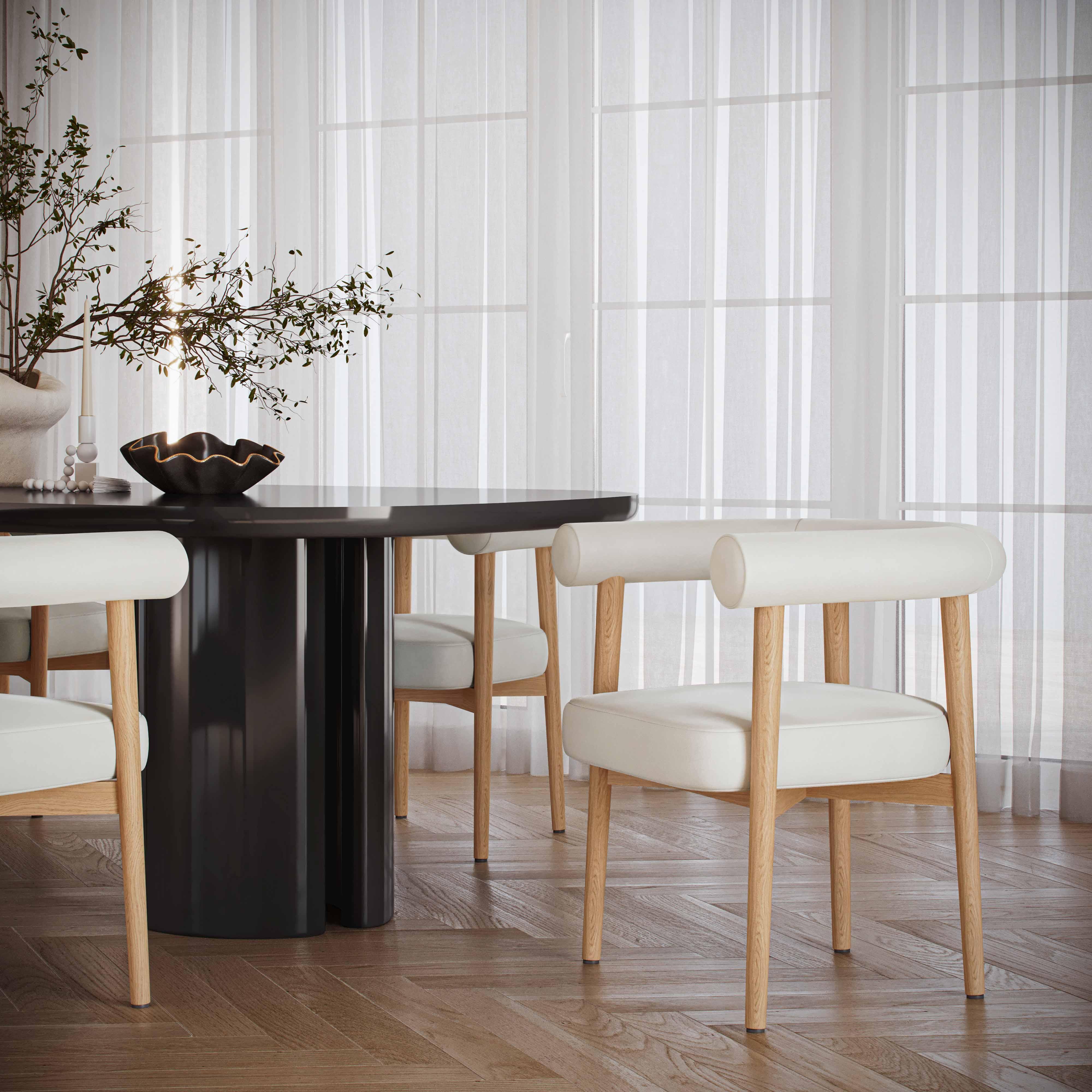 Spara Performance Vegan Leather Dining Chair - Image 9
