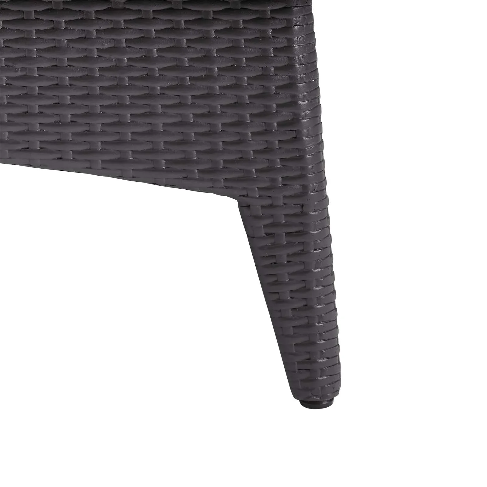 Splendor 43.5" Rectangle Outdoor Patio Fire Pit Table in Espresso - Image 6