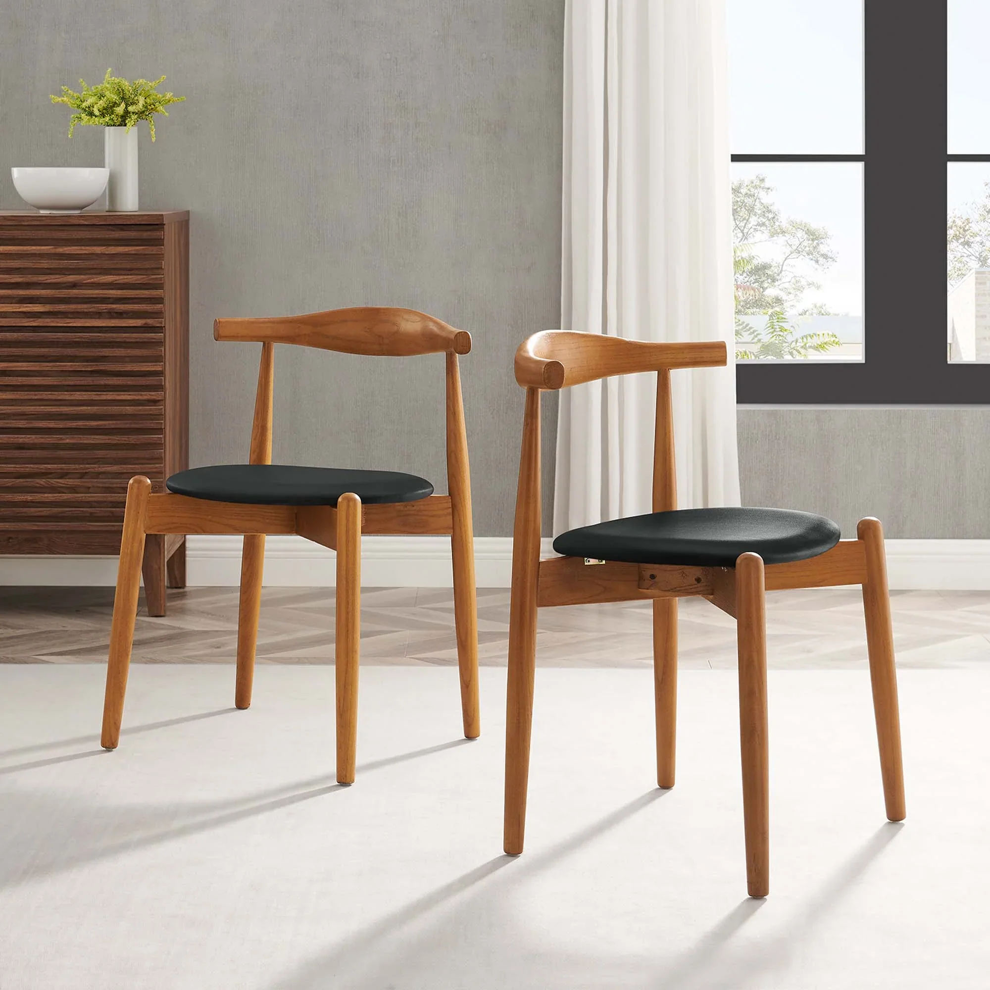 Stalwart Dining Side Chairs Set of 2 - Image 10