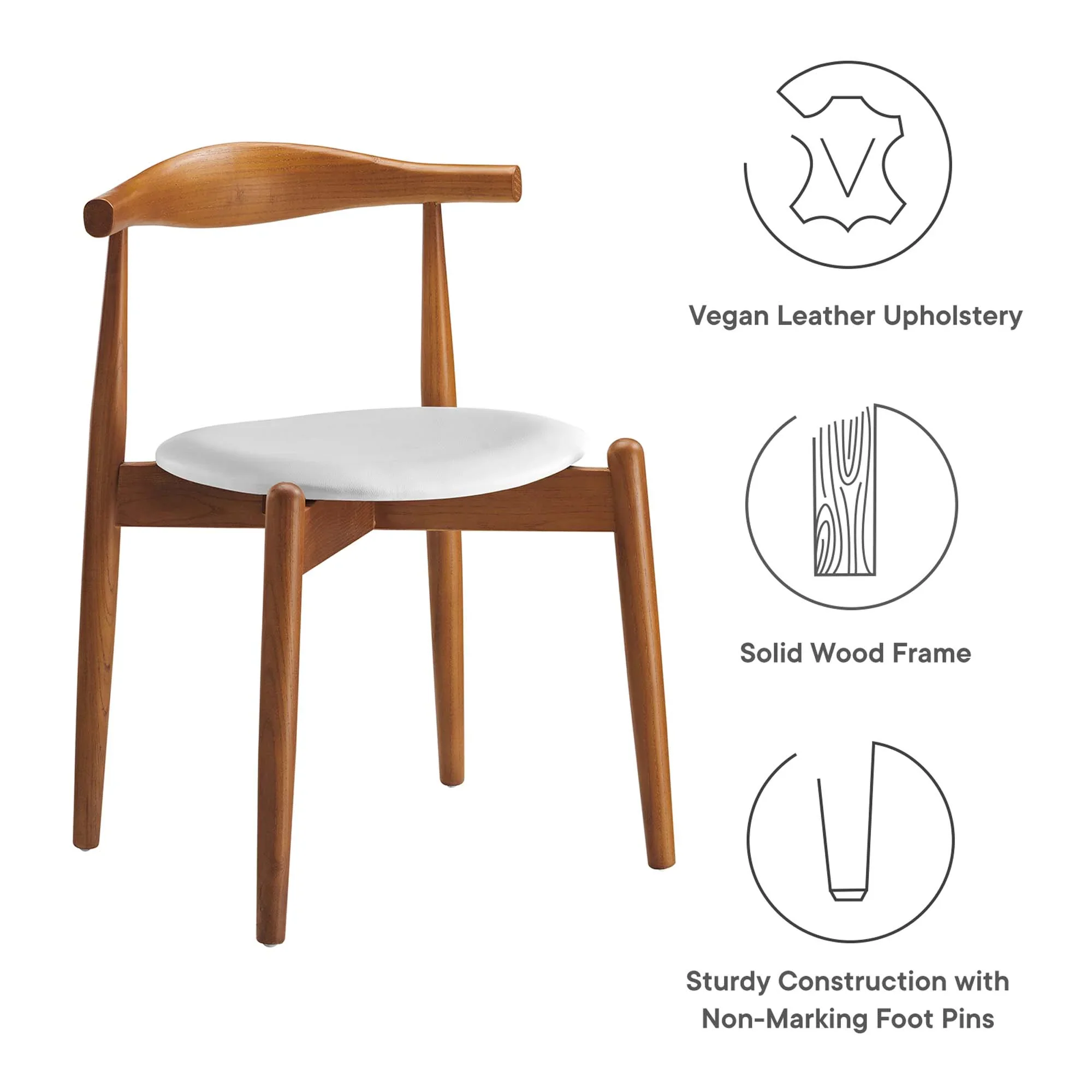 Stalwart Dining Side Chairs Set of 2 - Image 12