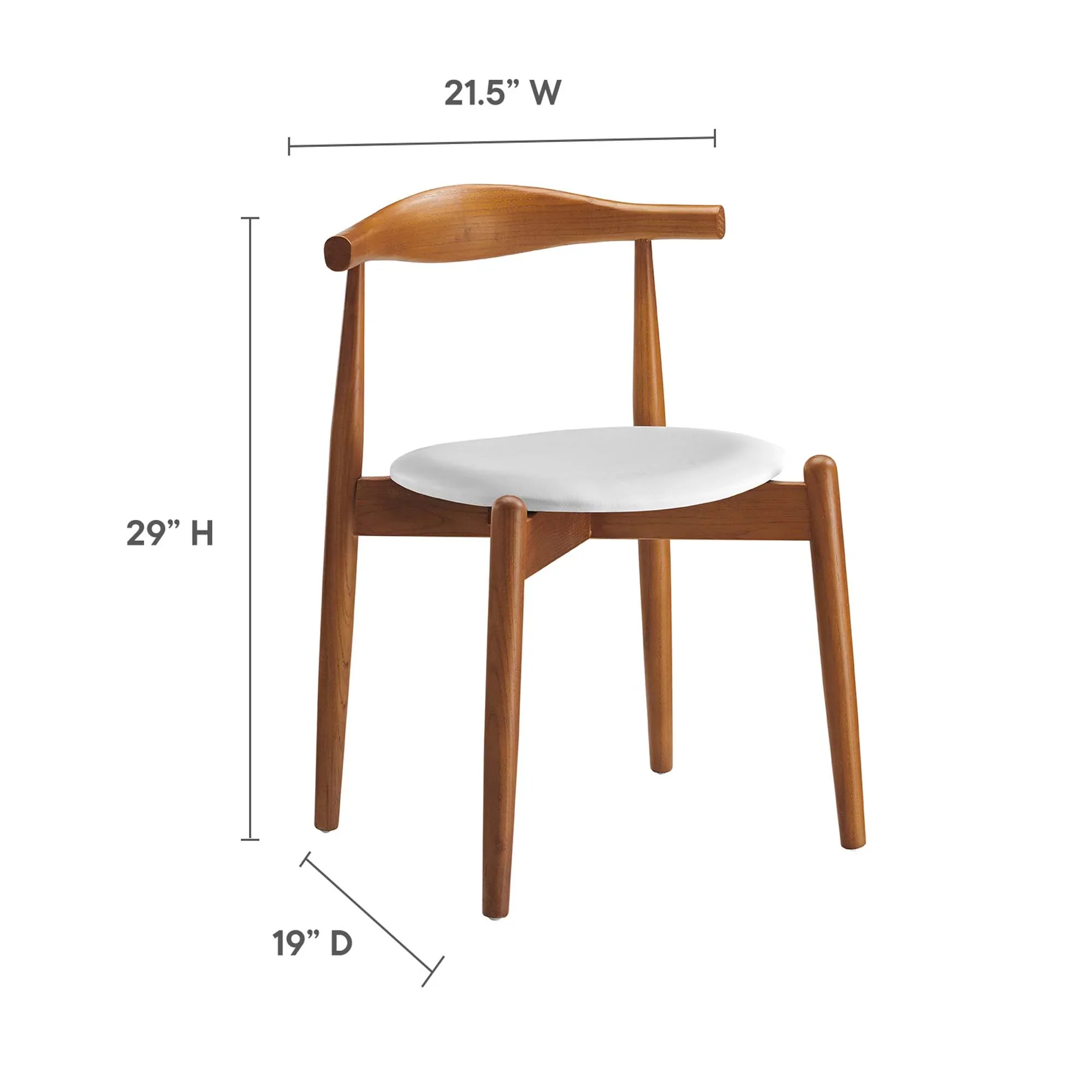 Stalwart Dining Side Chairs Set of 2 - Image 13