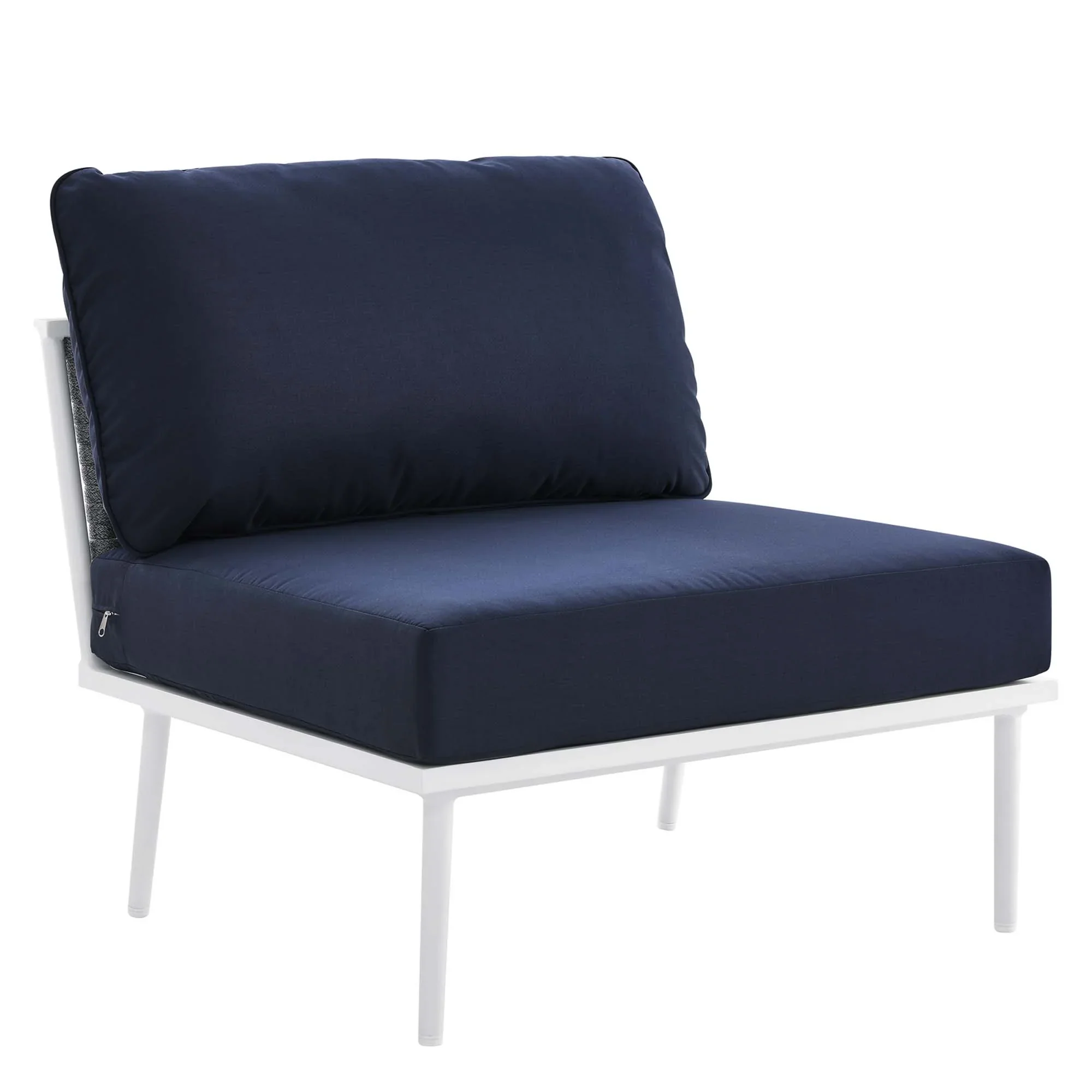 Stance 8 Piece Outdoor Patio Aluminum Sectional Sofa Set - Image 28