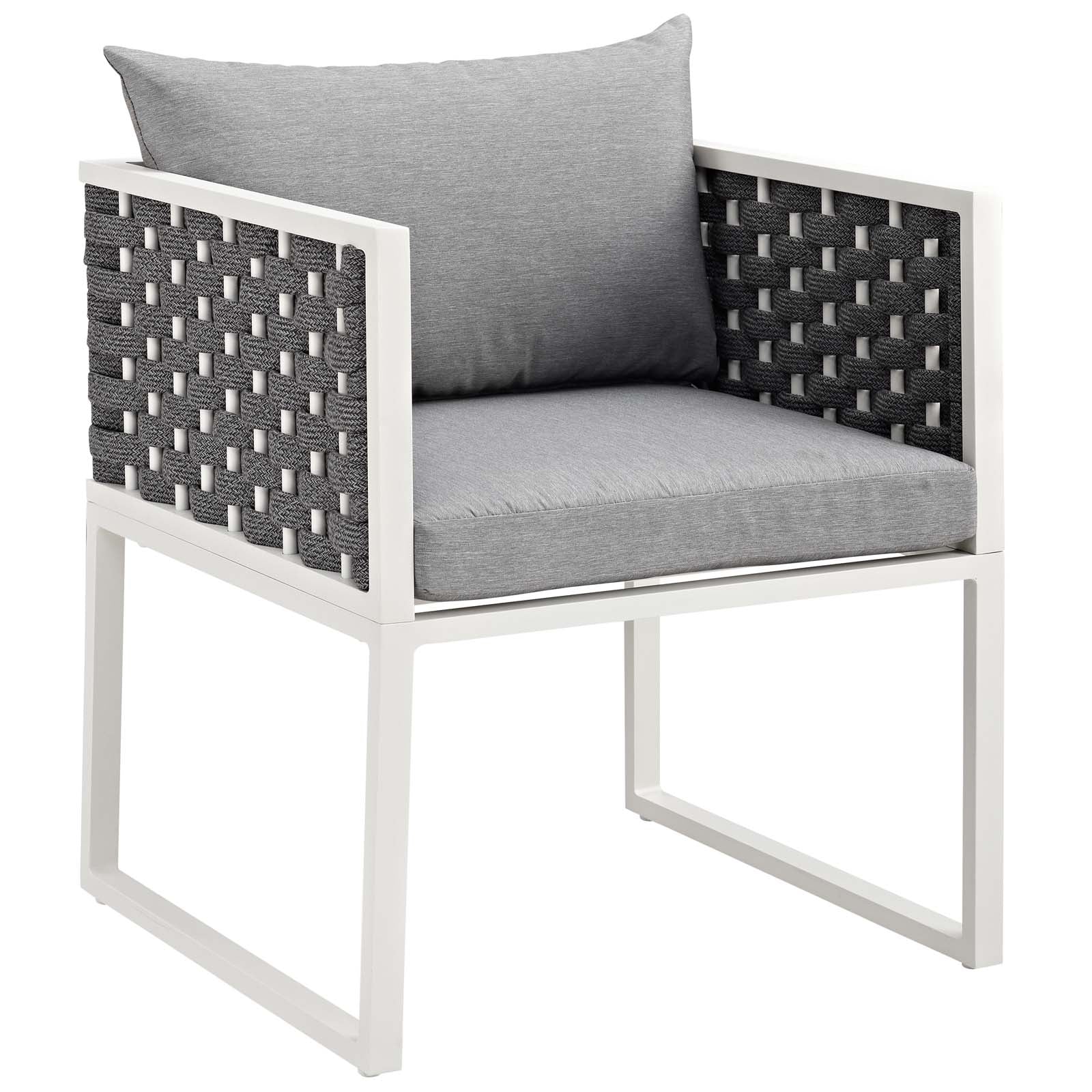 Stance 9 Piece Outdoor Patio Aluminum Dining Set - Image 5