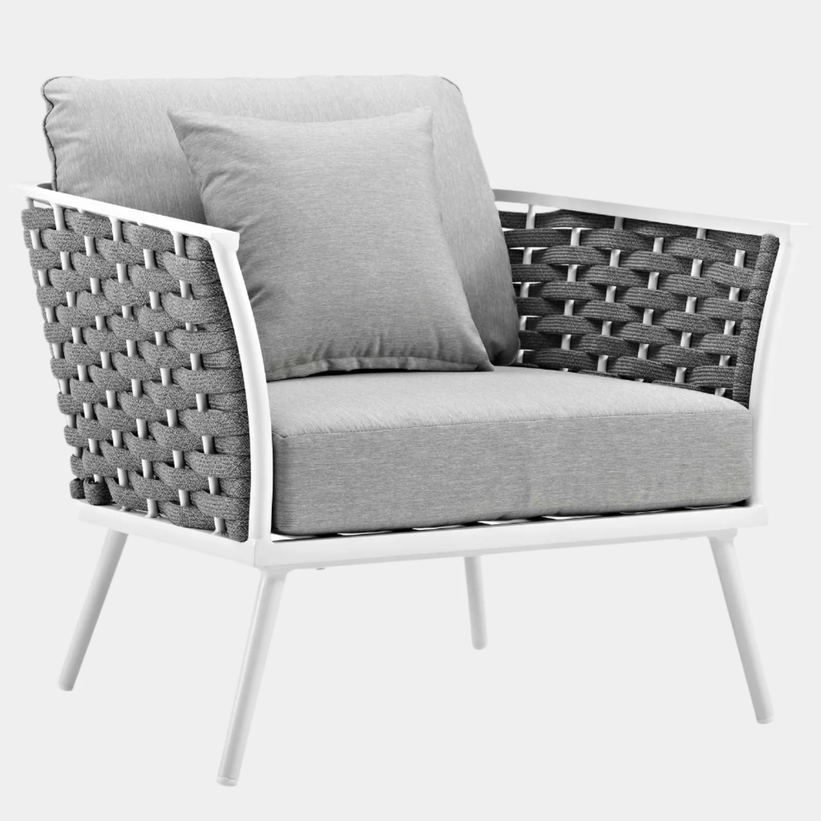 Stance Outdoor Patio Aluminum Armchair - Image 15