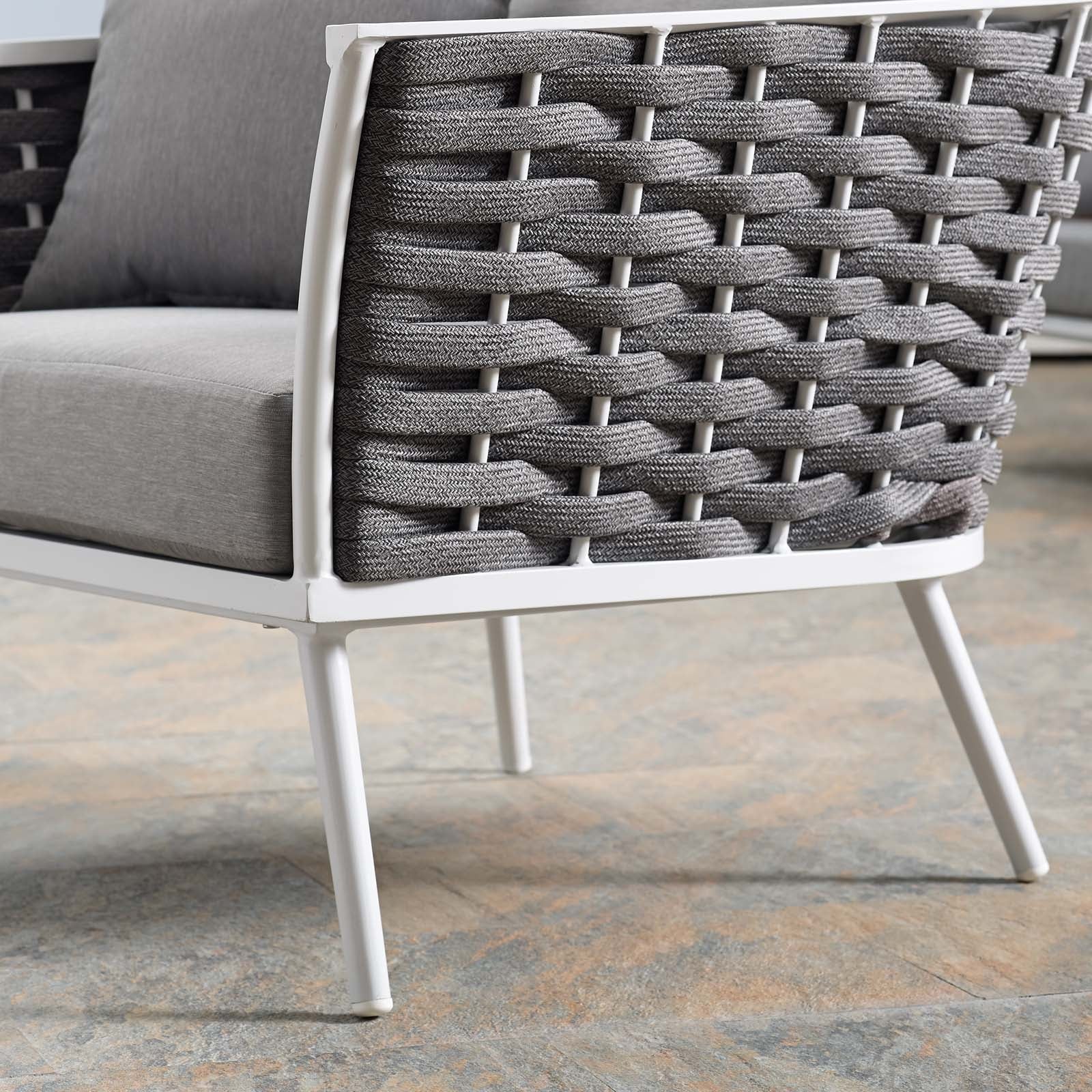 Stance Outdoor Patio Aluminum Armchair - Image 17