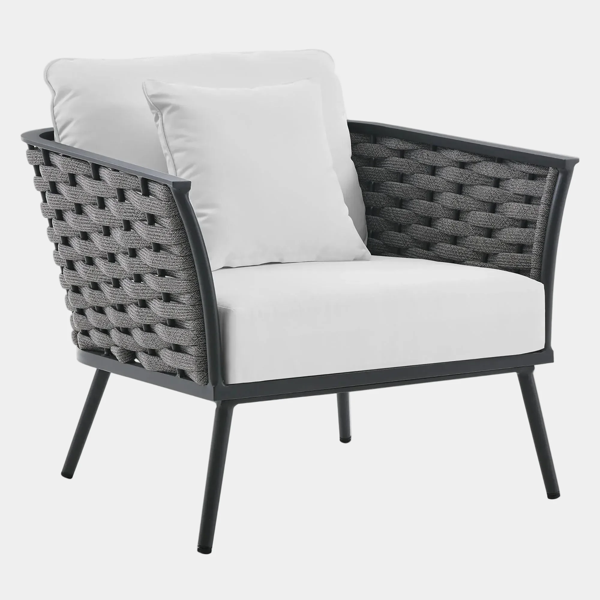 Stance Outdoor Patio Aluminum Armchair - Image 8