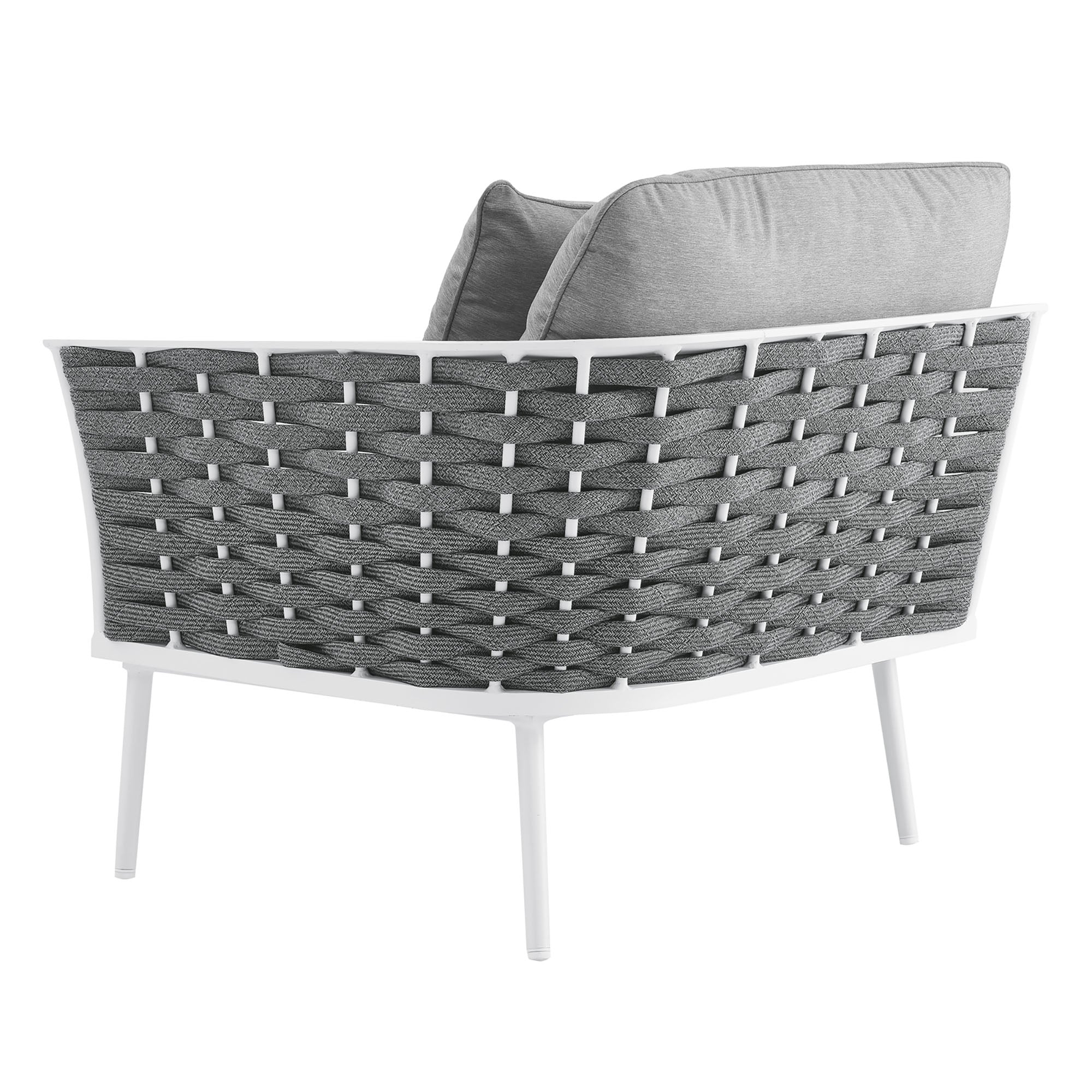 Stance Outdoor Patio Aluminum Right-Facing Armchair - Image 7