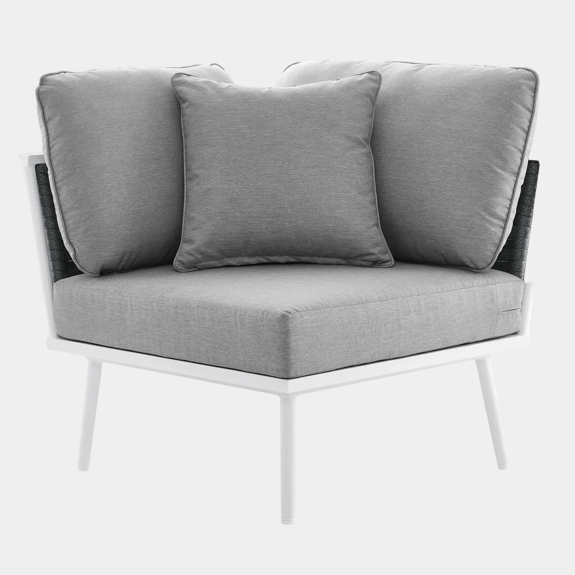 Stance Outdoor Patio Aluminum Corner Chair