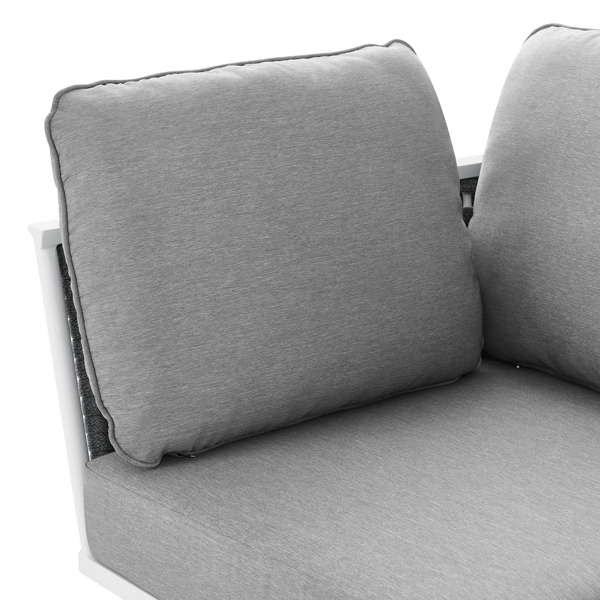 Stance Outdoor Patio Aluminum Corner Chair - Image 6
