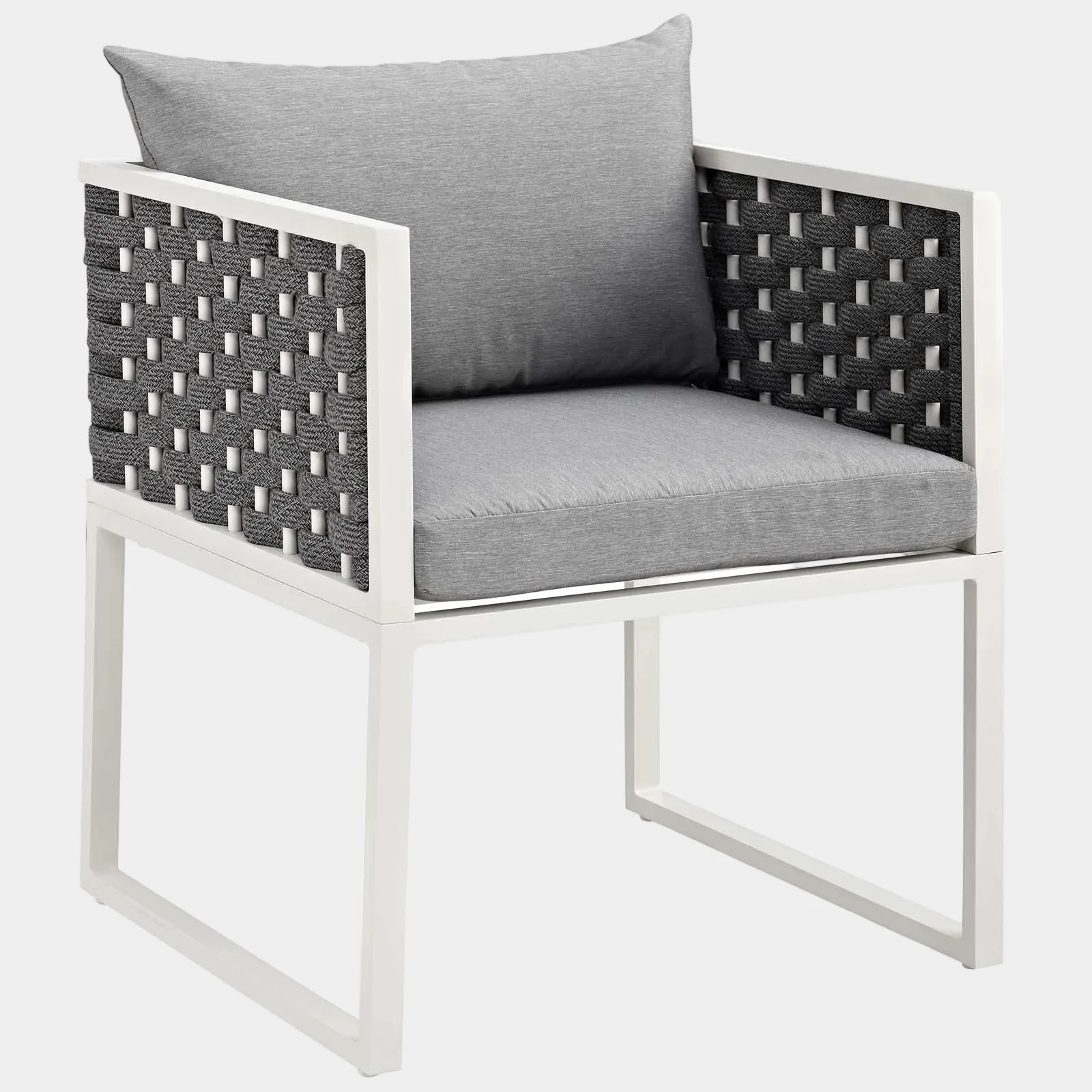 Stance Outdoor Patio Aluminum Dining Armchair