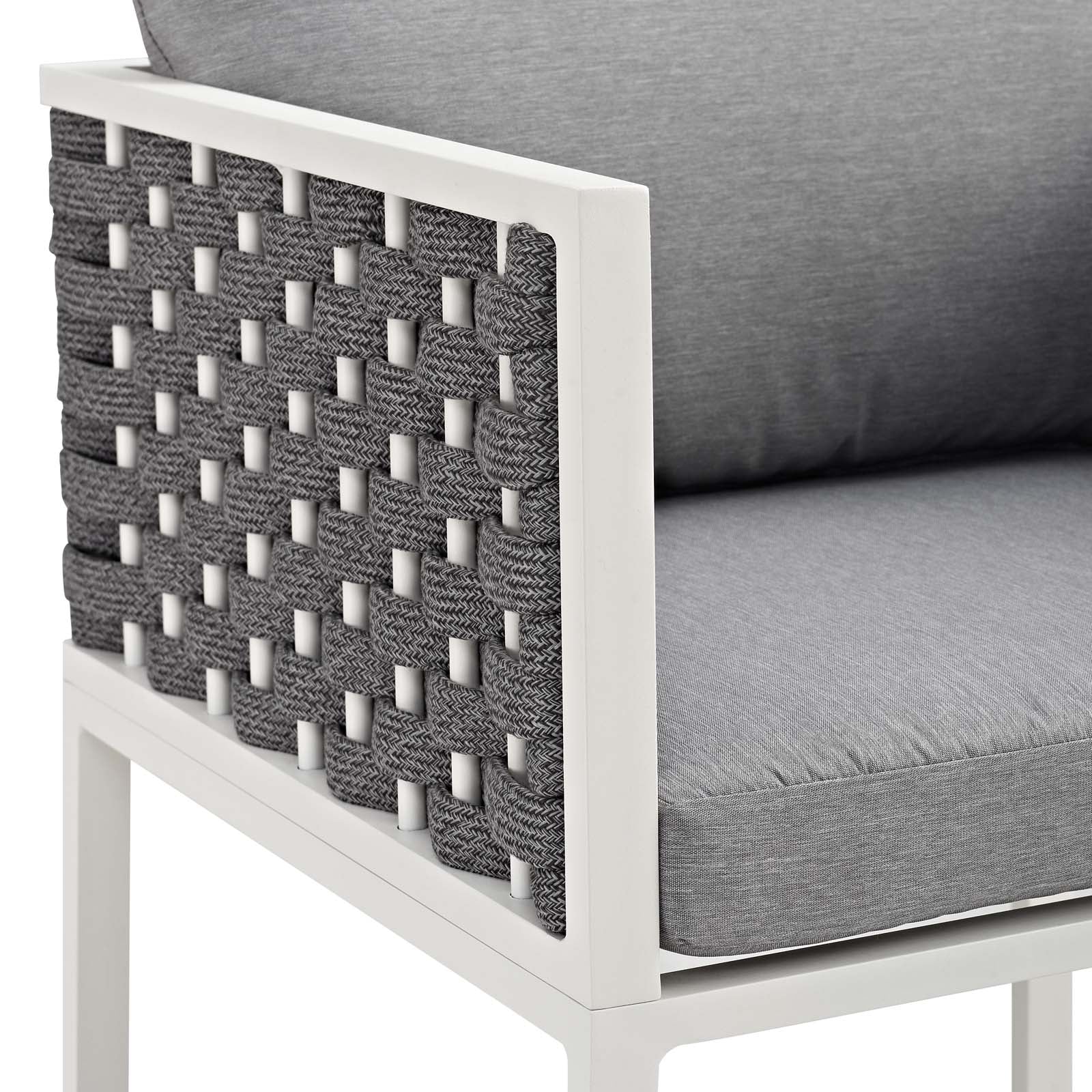 Stance Outdoor Patio Aluminum Dining Armchair - Image 5