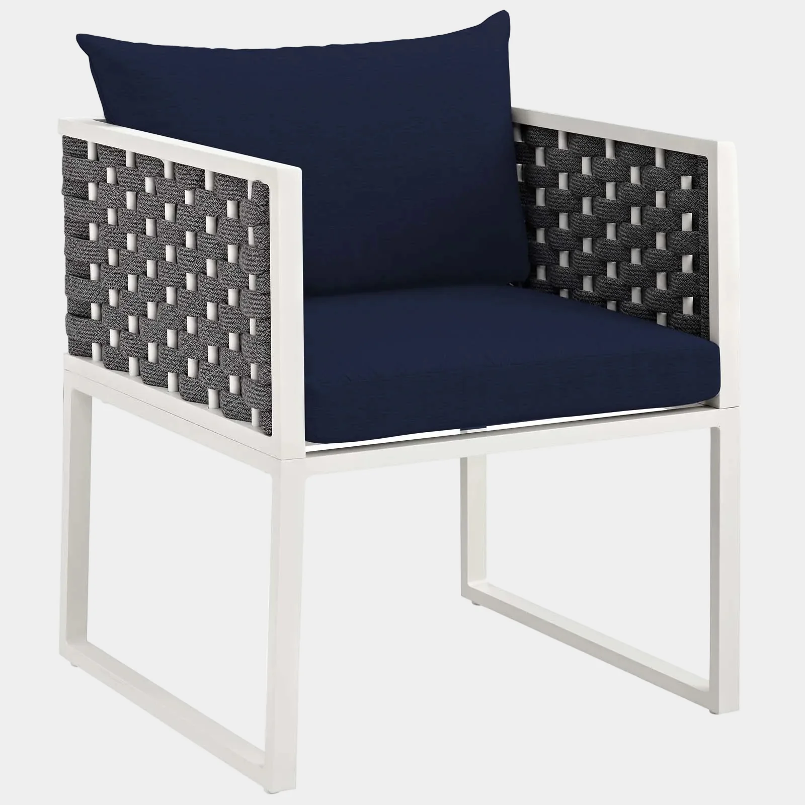 Stance Outdoor Patio Aluminum Dining Armchair - Image 7