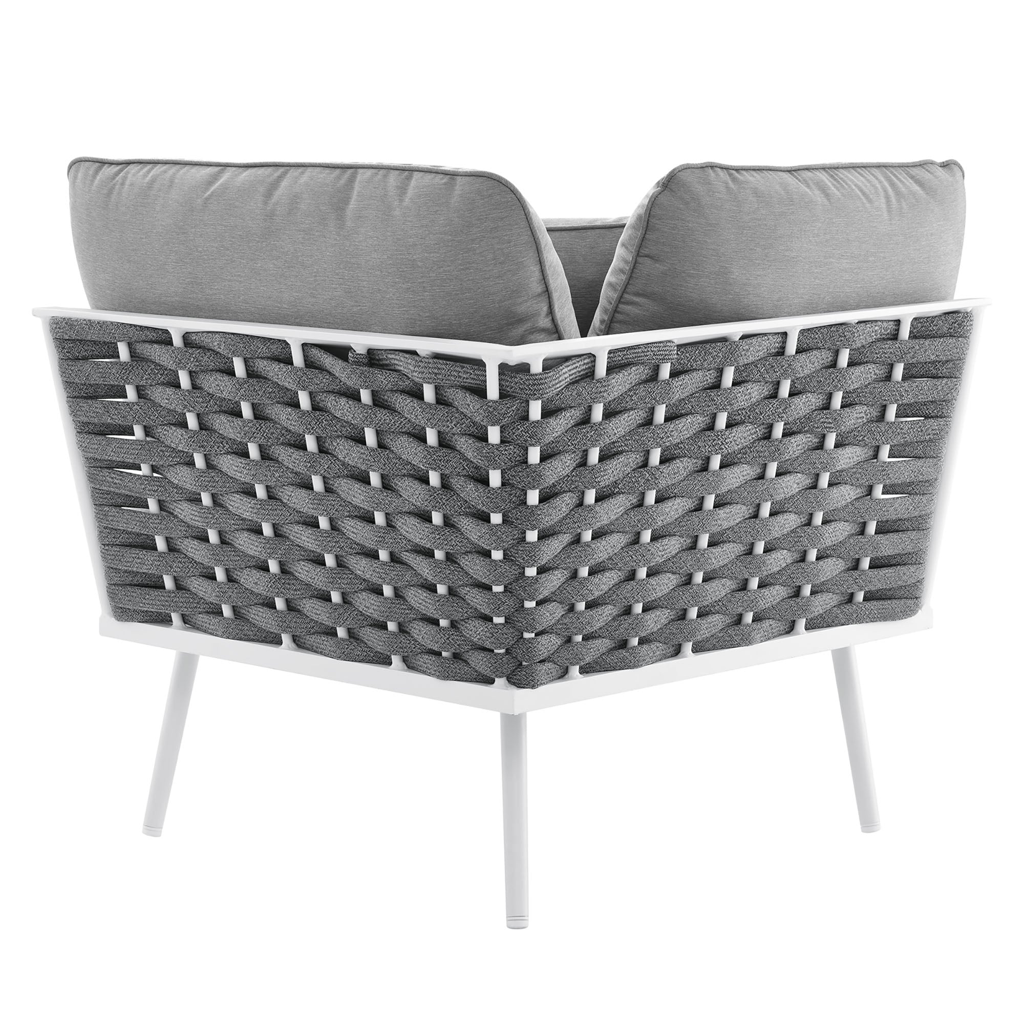 Stance Outdoor Patio Aluminum Large Sectional Sofa - Image 10