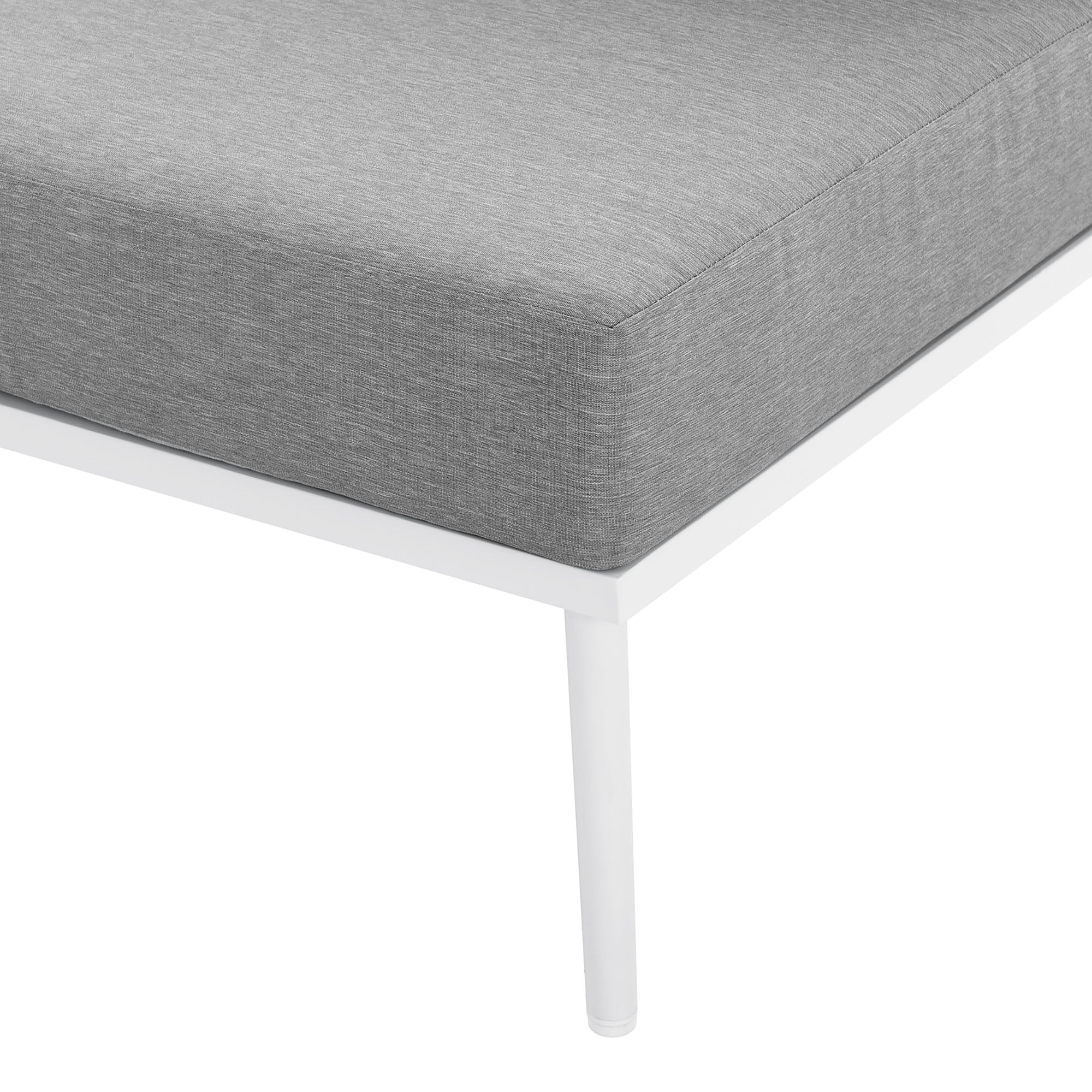 Stance Outdoor Patio Aluminum Large Sectional Sofa - Image 14