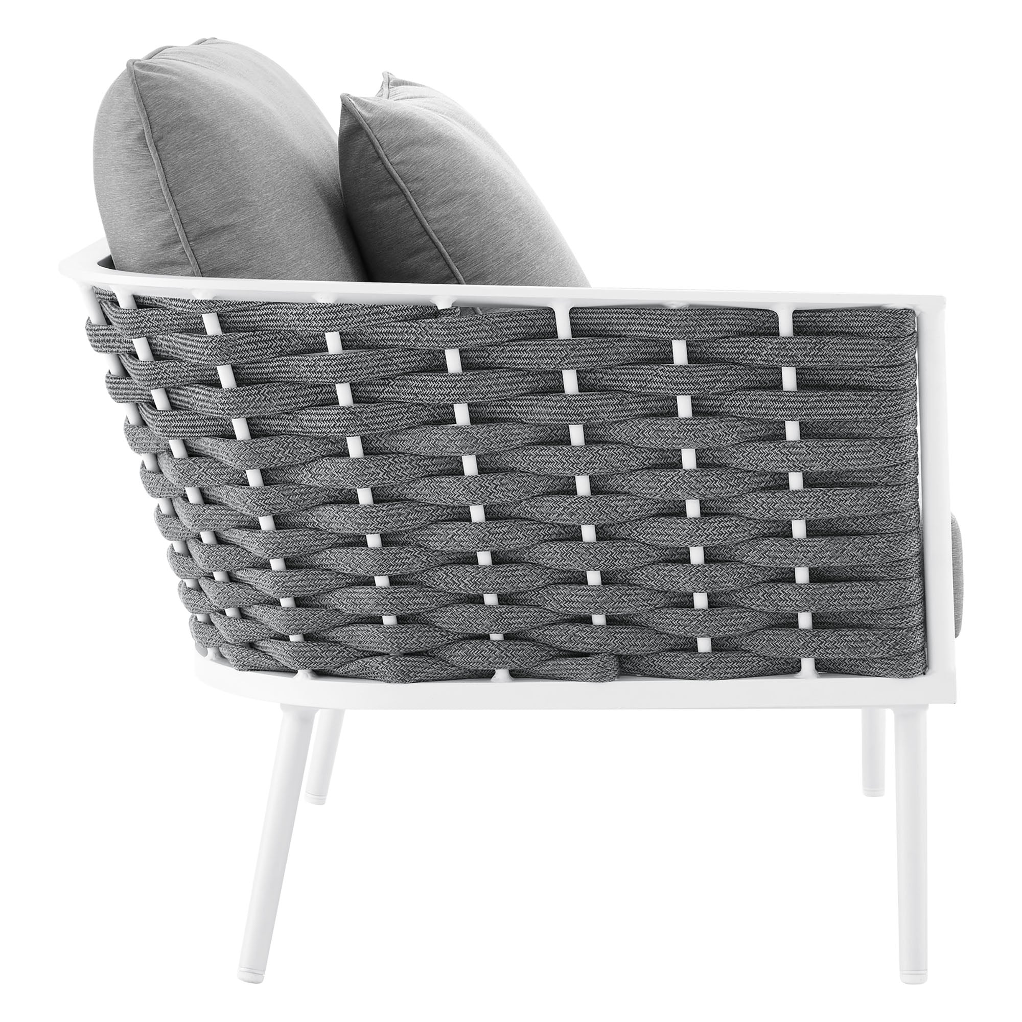 Stance Outdoor Patio Aluminum Large Sectional Sofa - Image 7