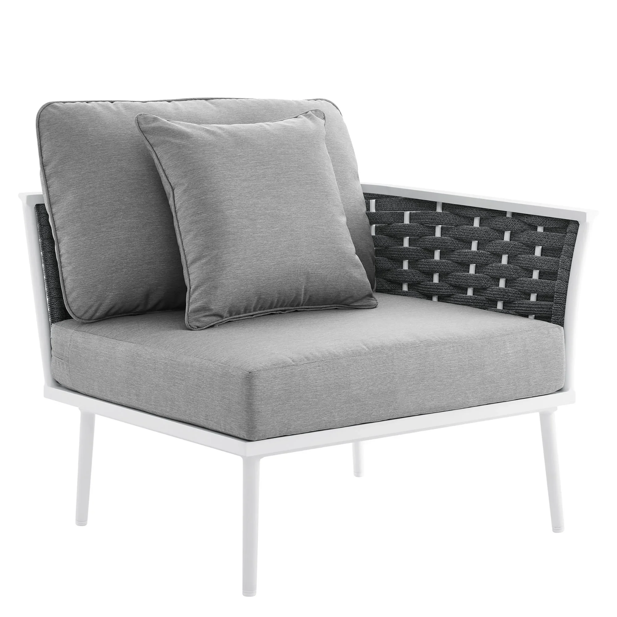 Stance Outdoor Patio Aluminum Large Sectional Sofa - Image 8