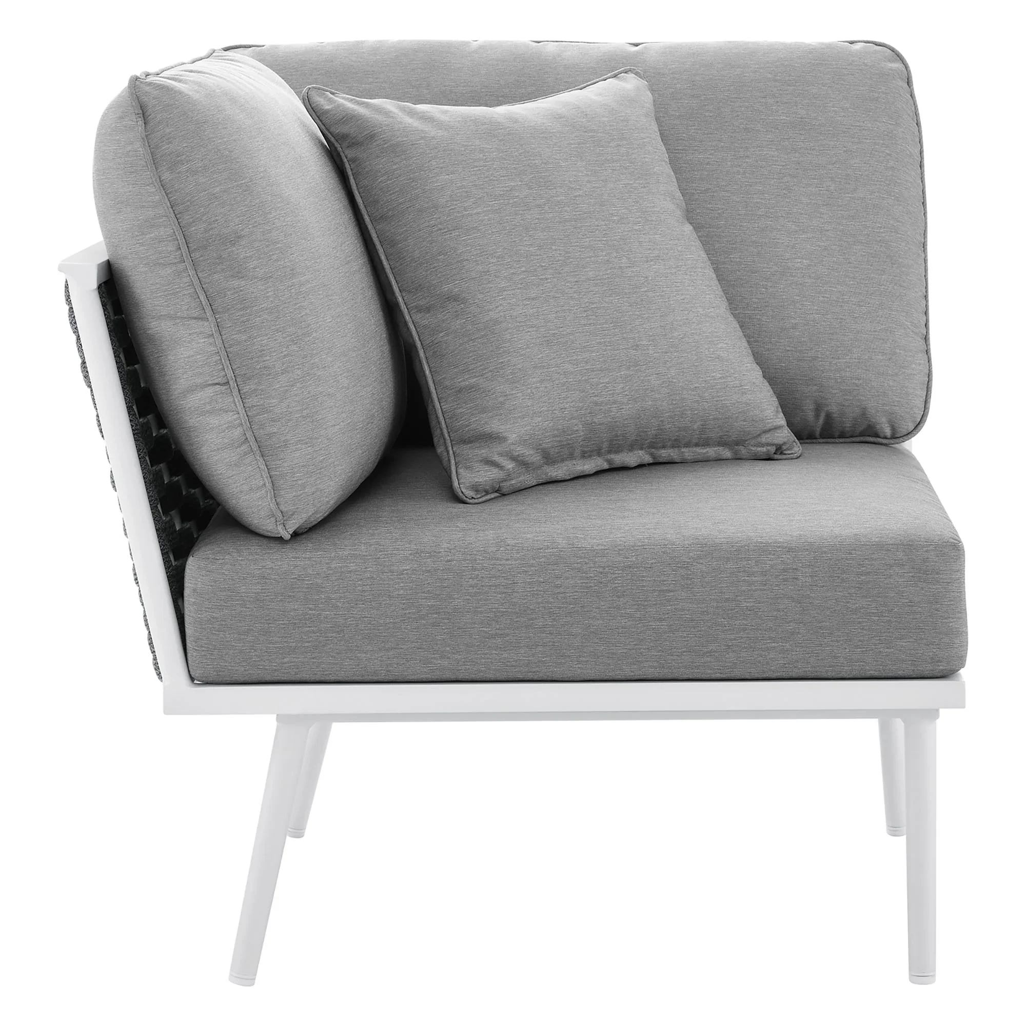 Stance Outdoor Patio Aluminum Large Sectional Sofa - Image 9