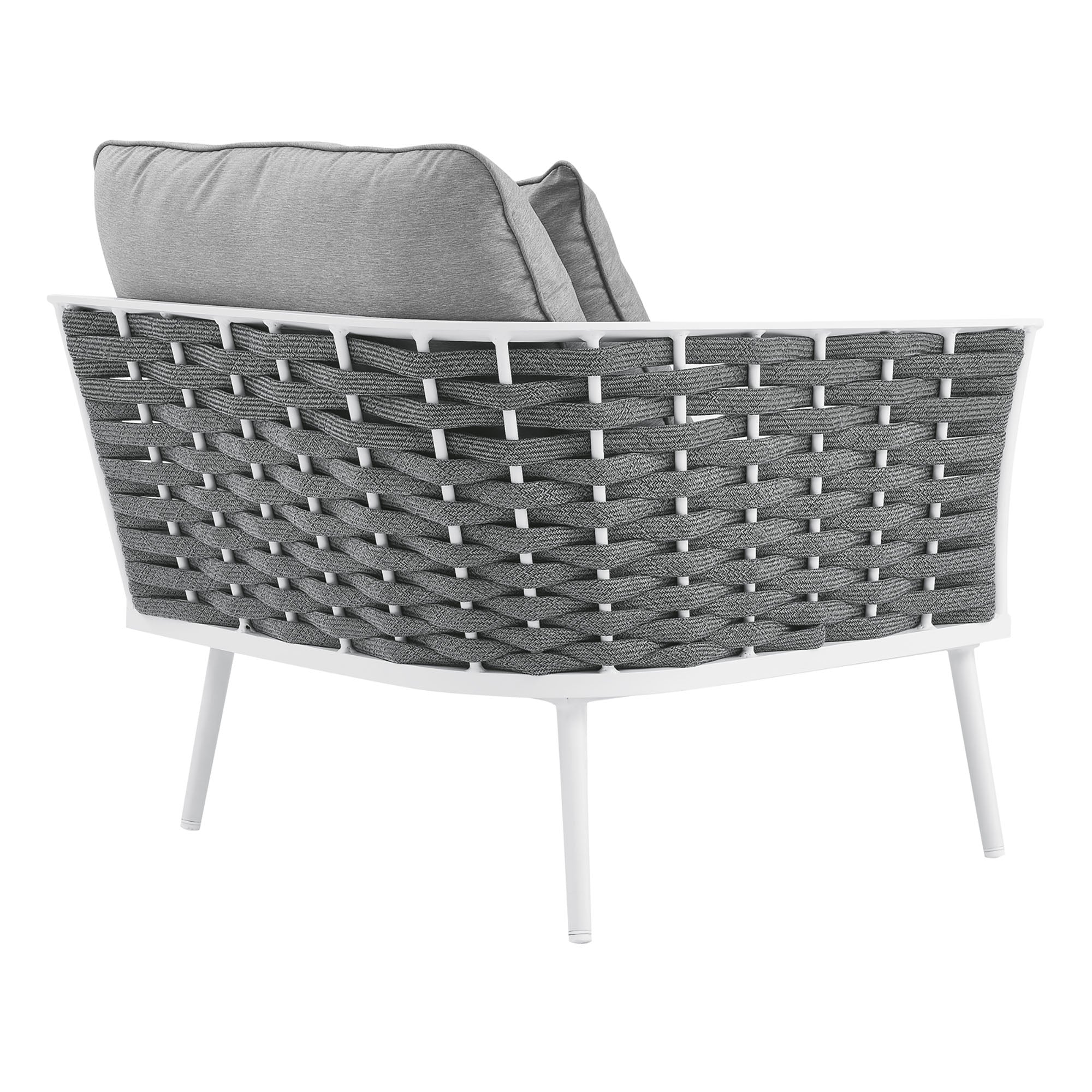 Stance Outdoor Patio Aluminum Left-Facing Armchair - Image 7