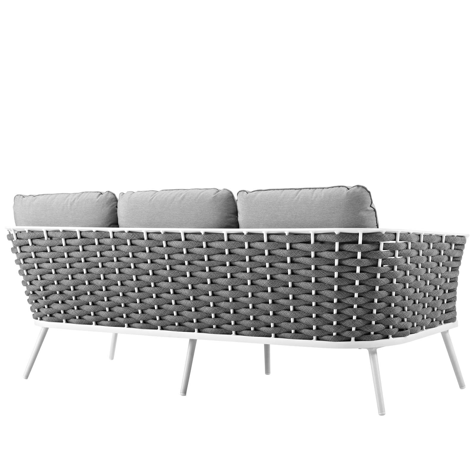 Stance Outdoor Patio Aluminum Sofa - Image 11