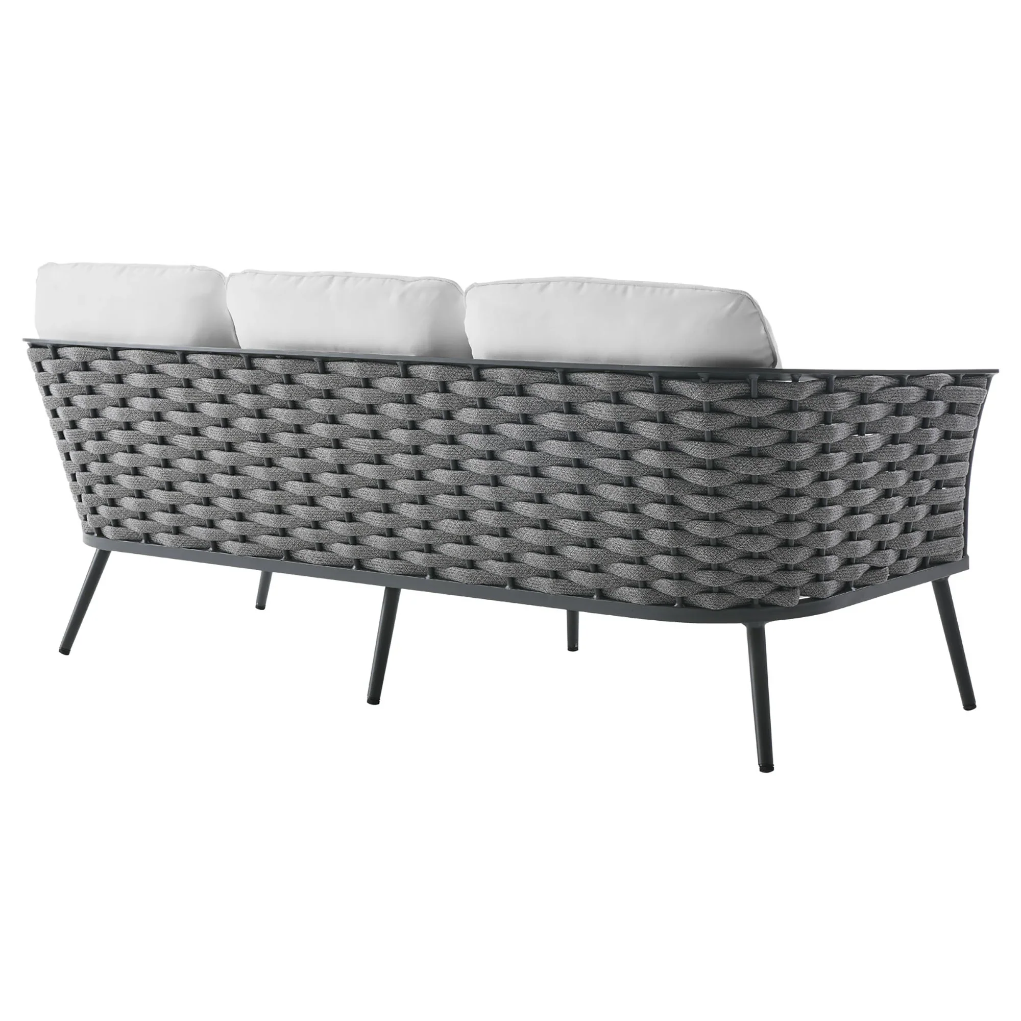 Stance Outdoor Patio Aluminum Sofa - Image 6