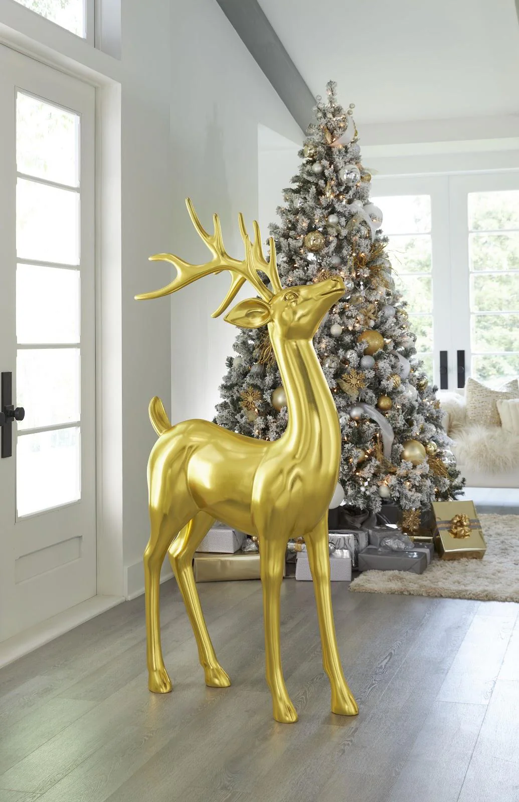Standing Reindeer, Gold - Image 7