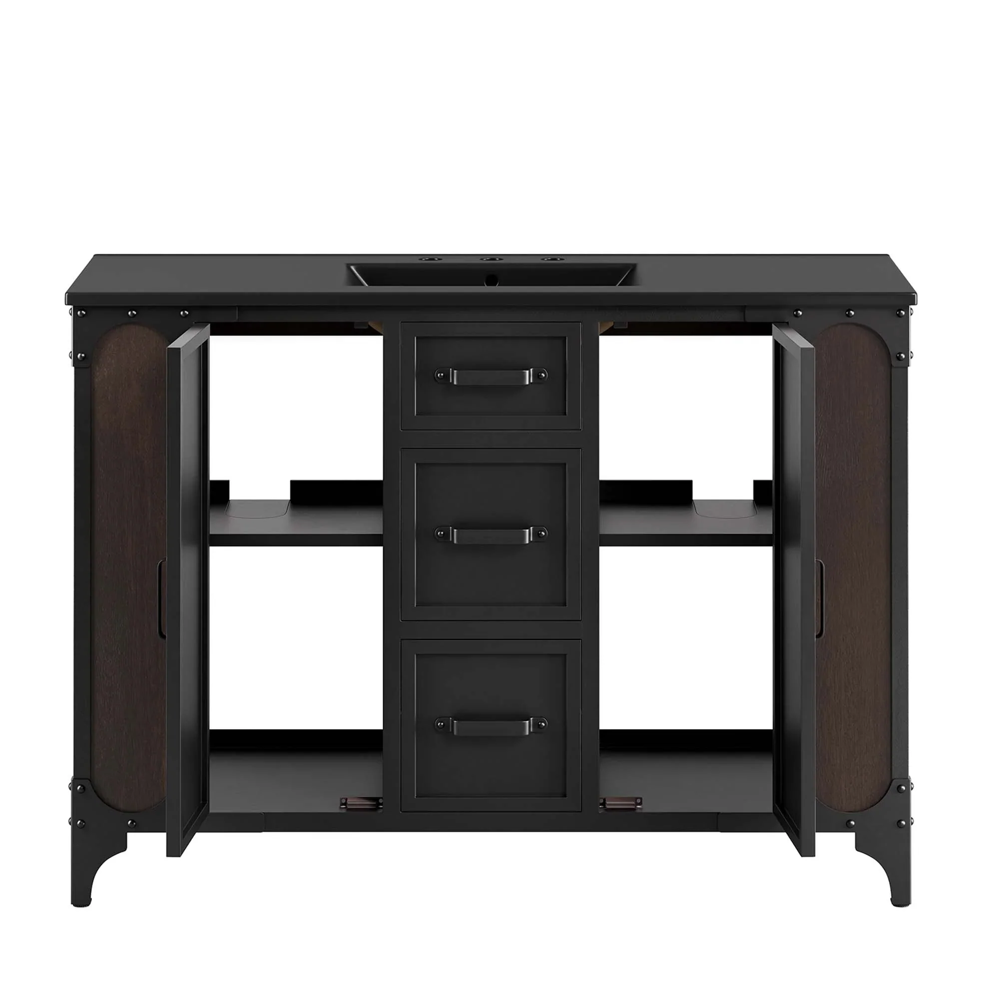 Steamforge Bathroom Vanity Cabinet Basin Not Included - Image 46