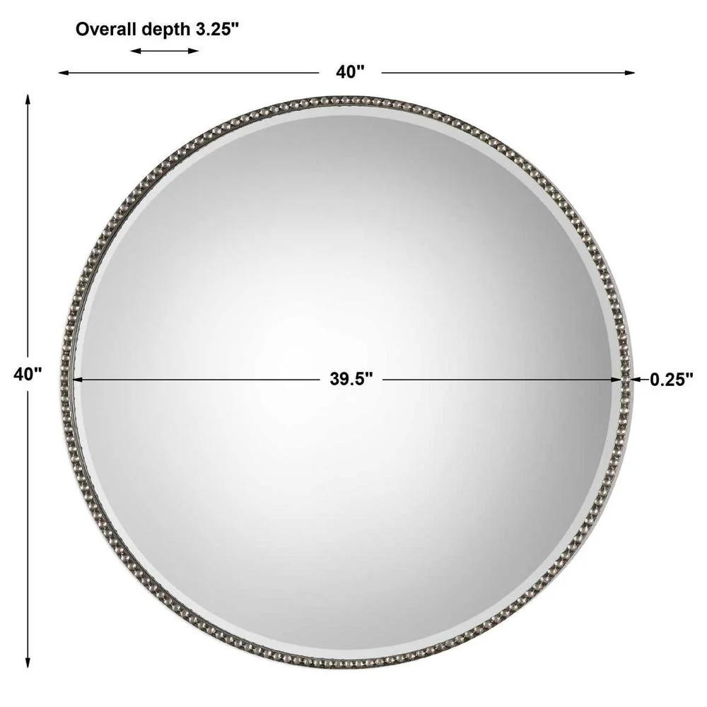 Stefania Round Mirror - Image 6
