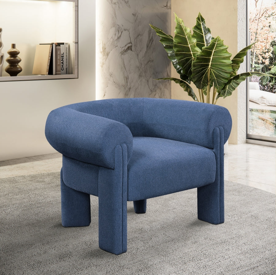 Stefano Fabric Upholstered Accent Chair - Image 12