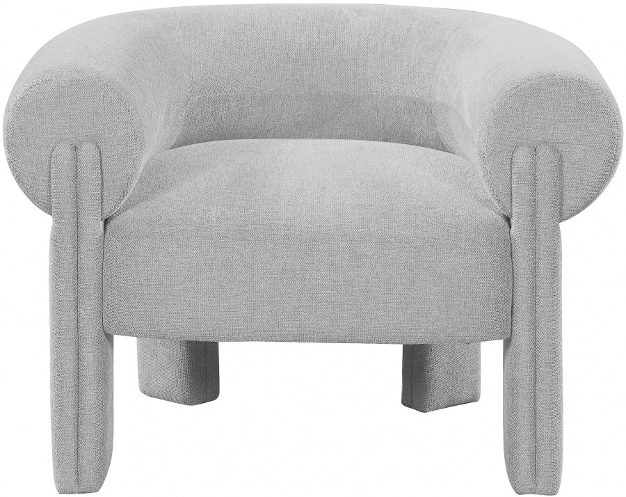 Stefano Fabric Upholstered Accent Chair - Image 4