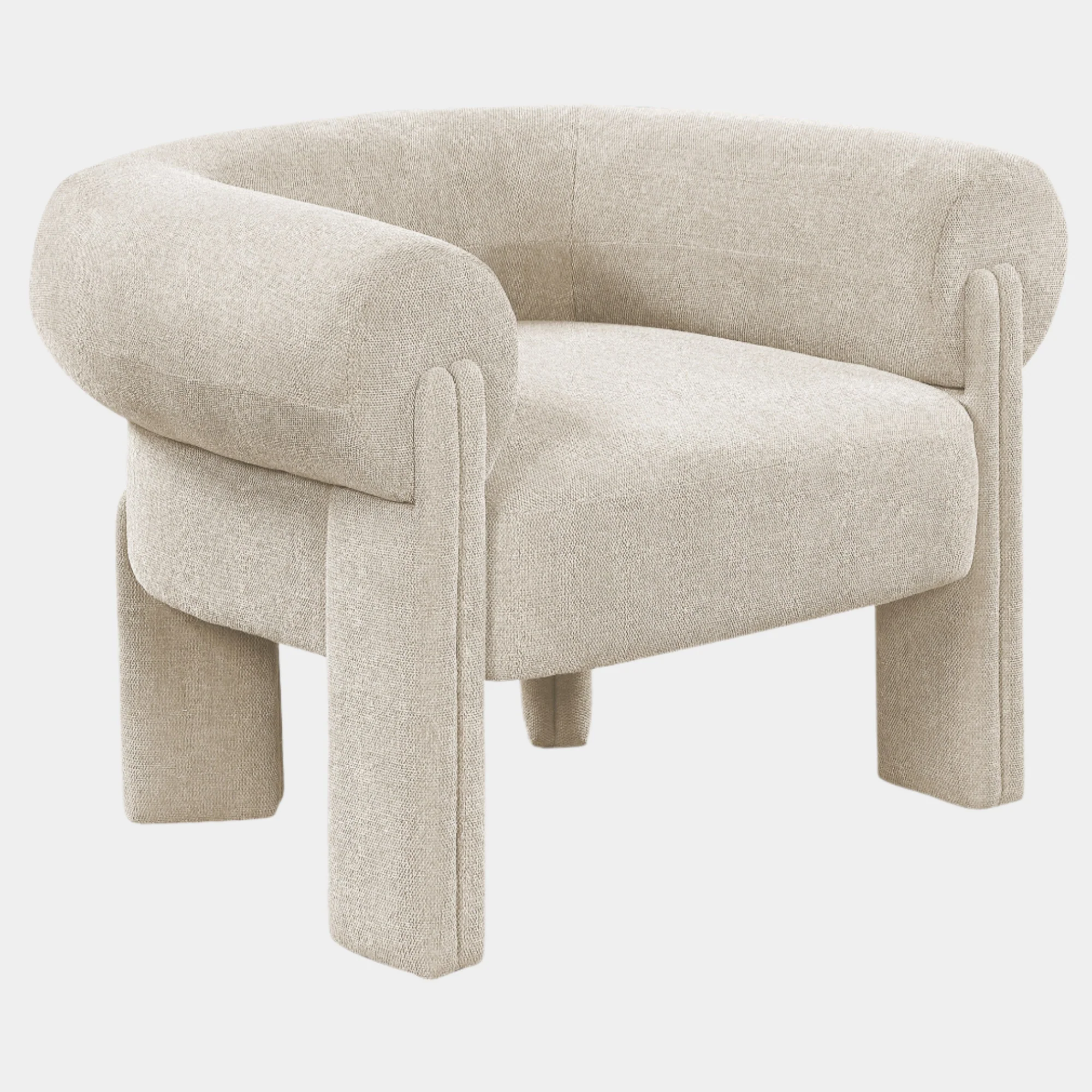 Stefano Fabric Upholstered Accent Chair - Image 51