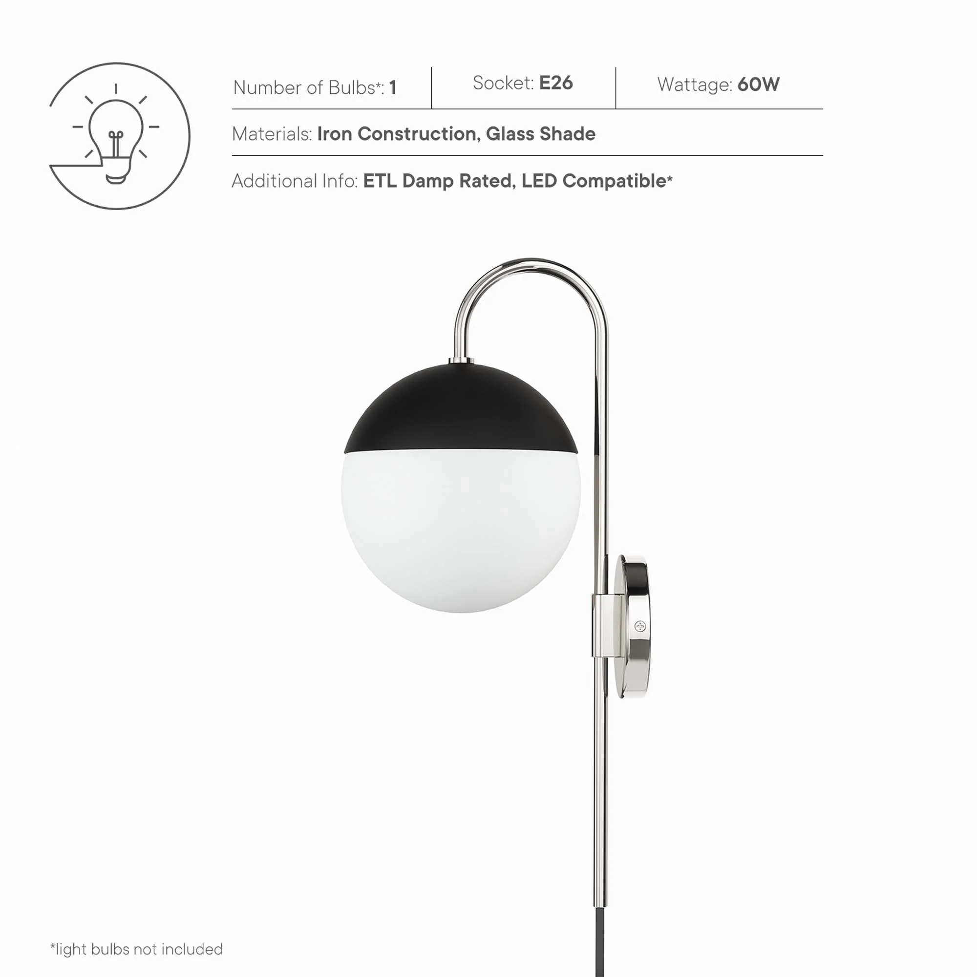 Stellar 1-Light Wall Sconce - Image 5