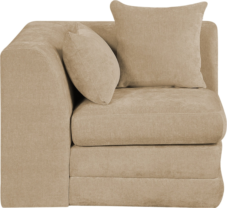 Stellar Chenille Fabric Upholstered Modular Accent Chair - Image 27